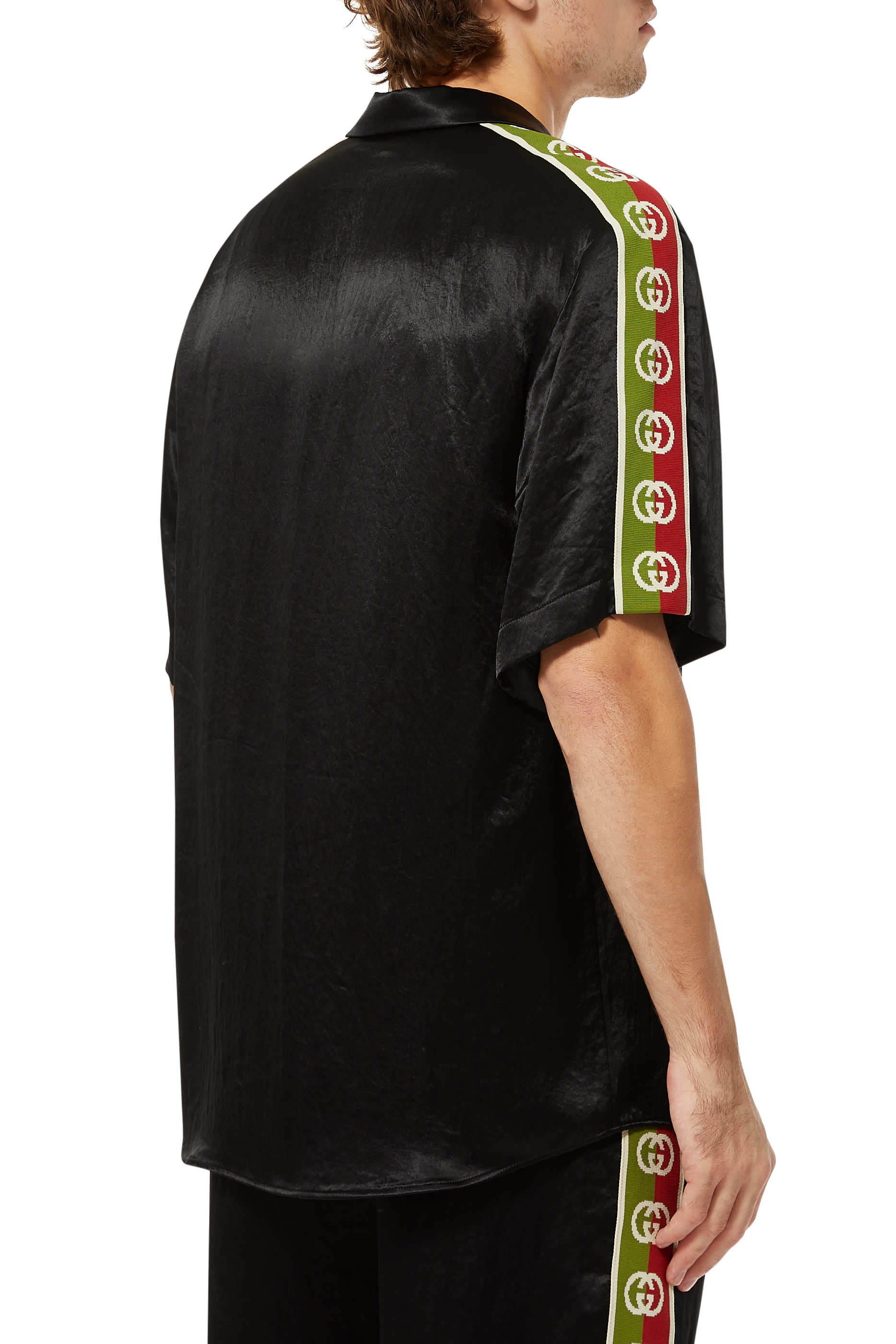 Acetate Oversize Bowling Shirt