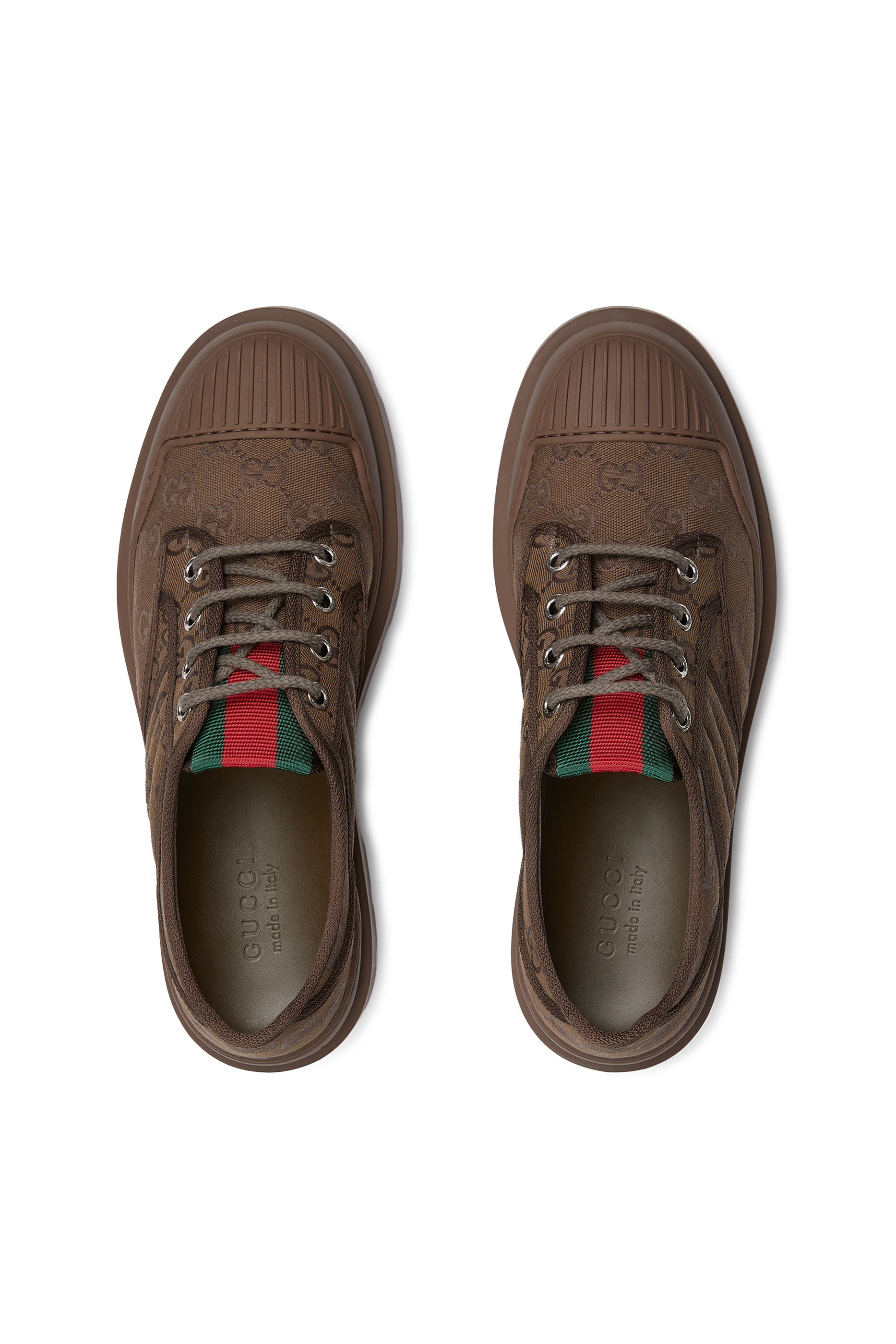 Lace-Up Shoes with Web 