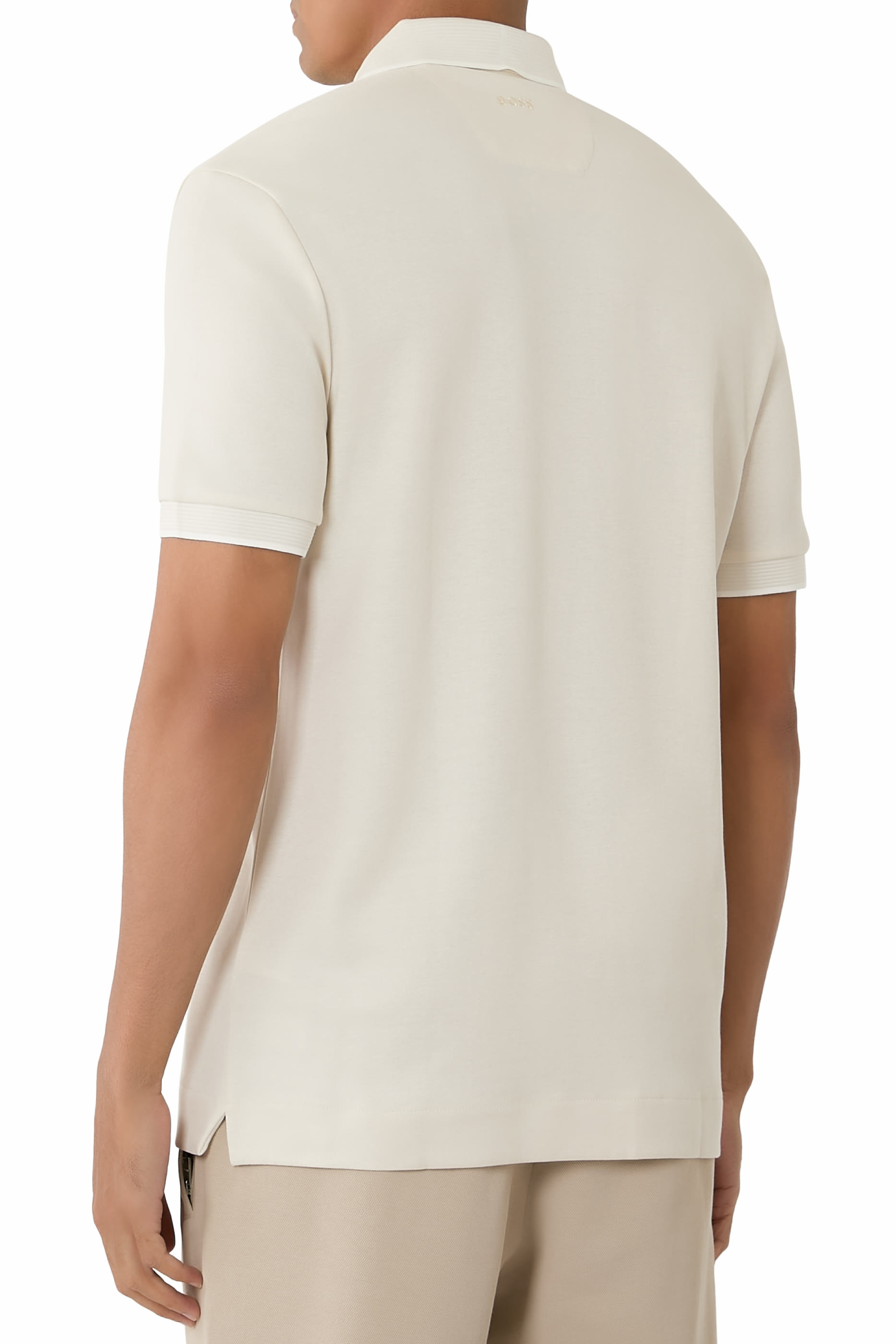 Regular Fit Cotton-Wool Piqu&eacute; Polo Shirt