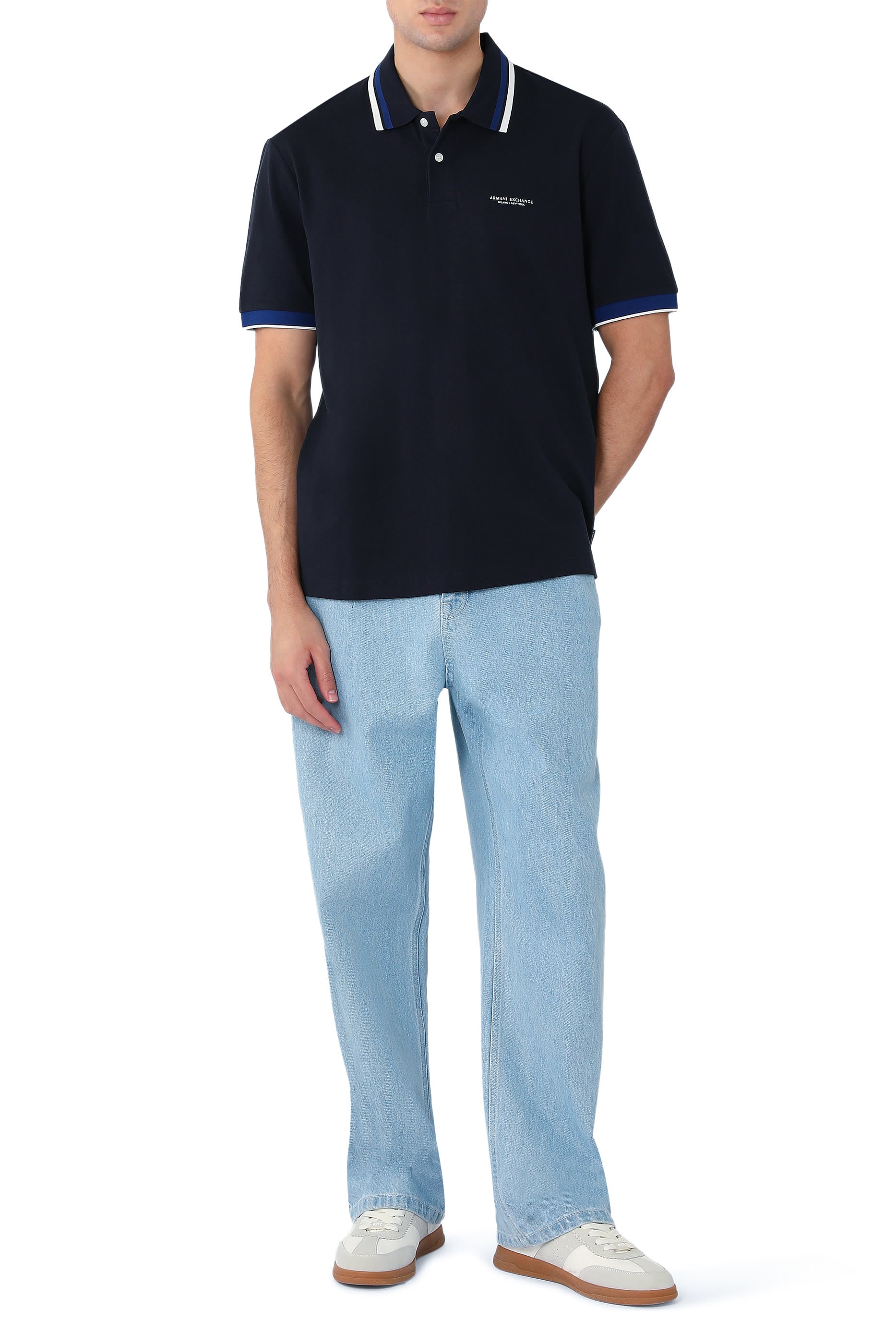 AX Logo Polo T-Shirt