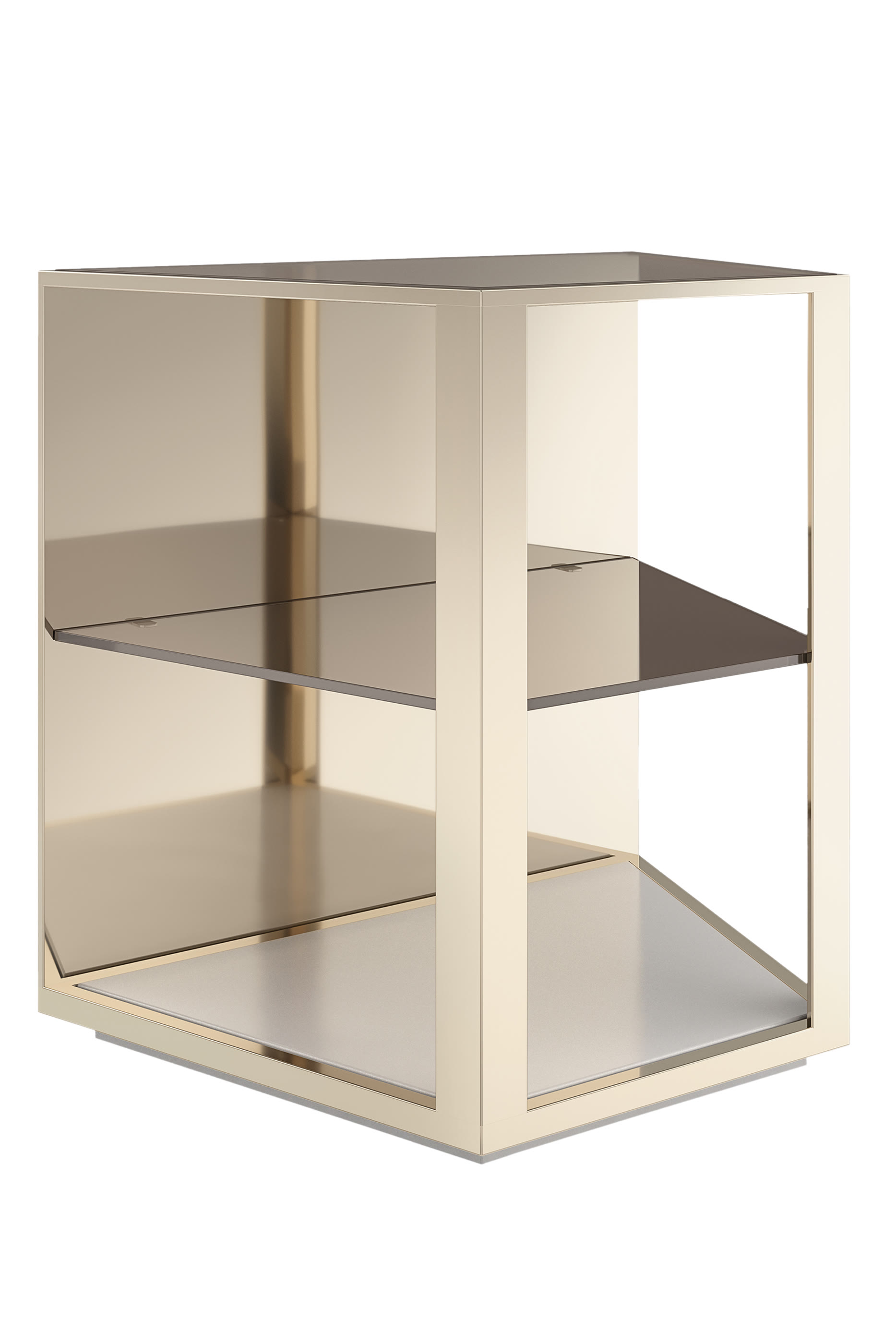 Refraction End Table