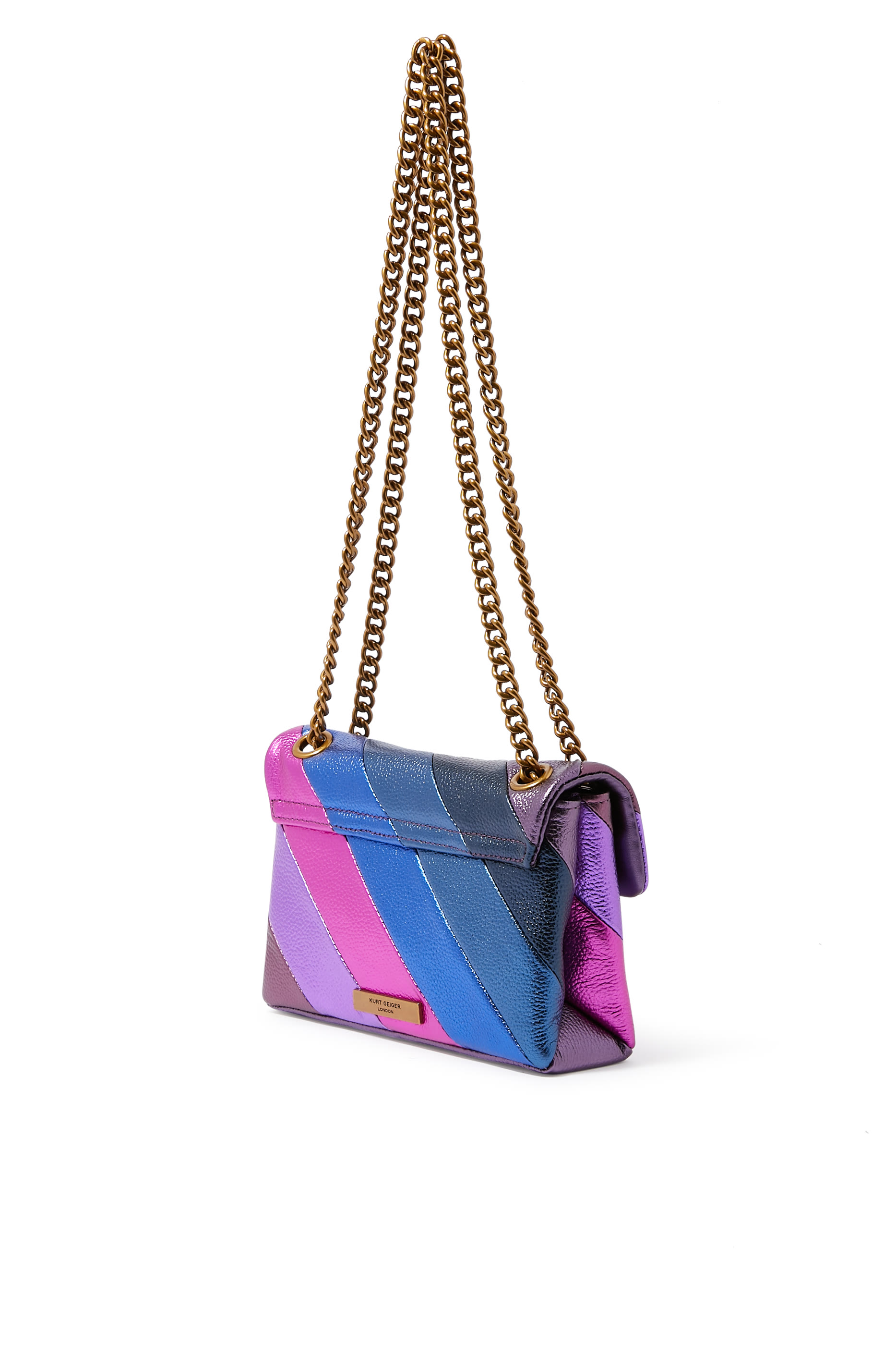 Mini Kensington Leather Clutch Bag