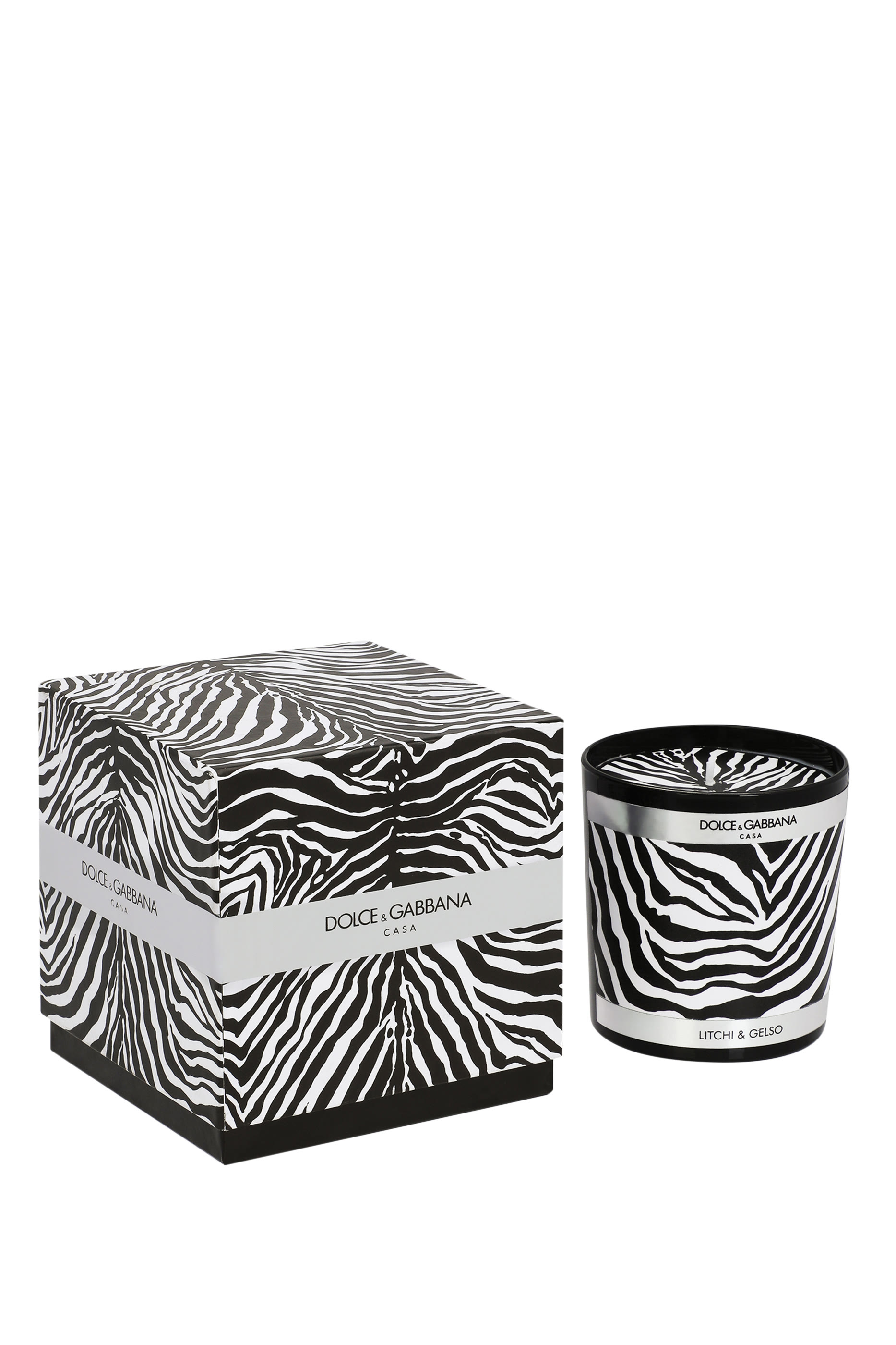 Lychee & Mulberry Zebra Scented Candle