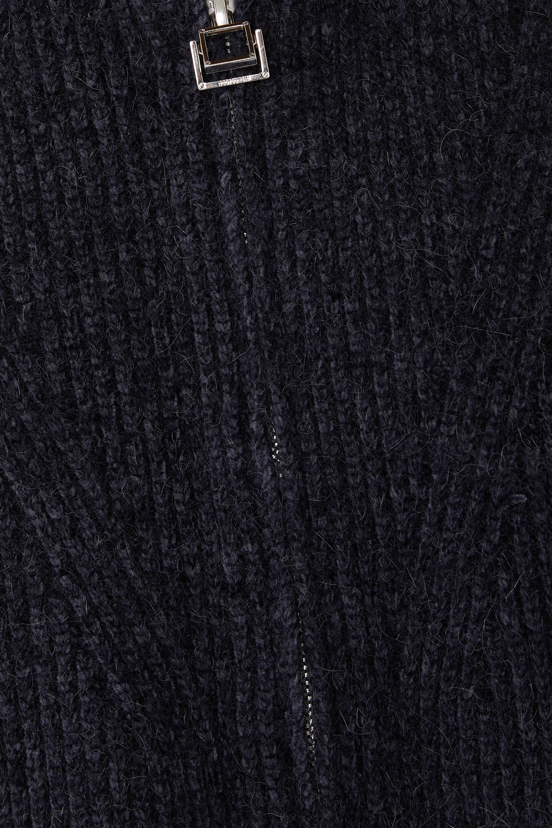 Zip-Through Knit Jacket