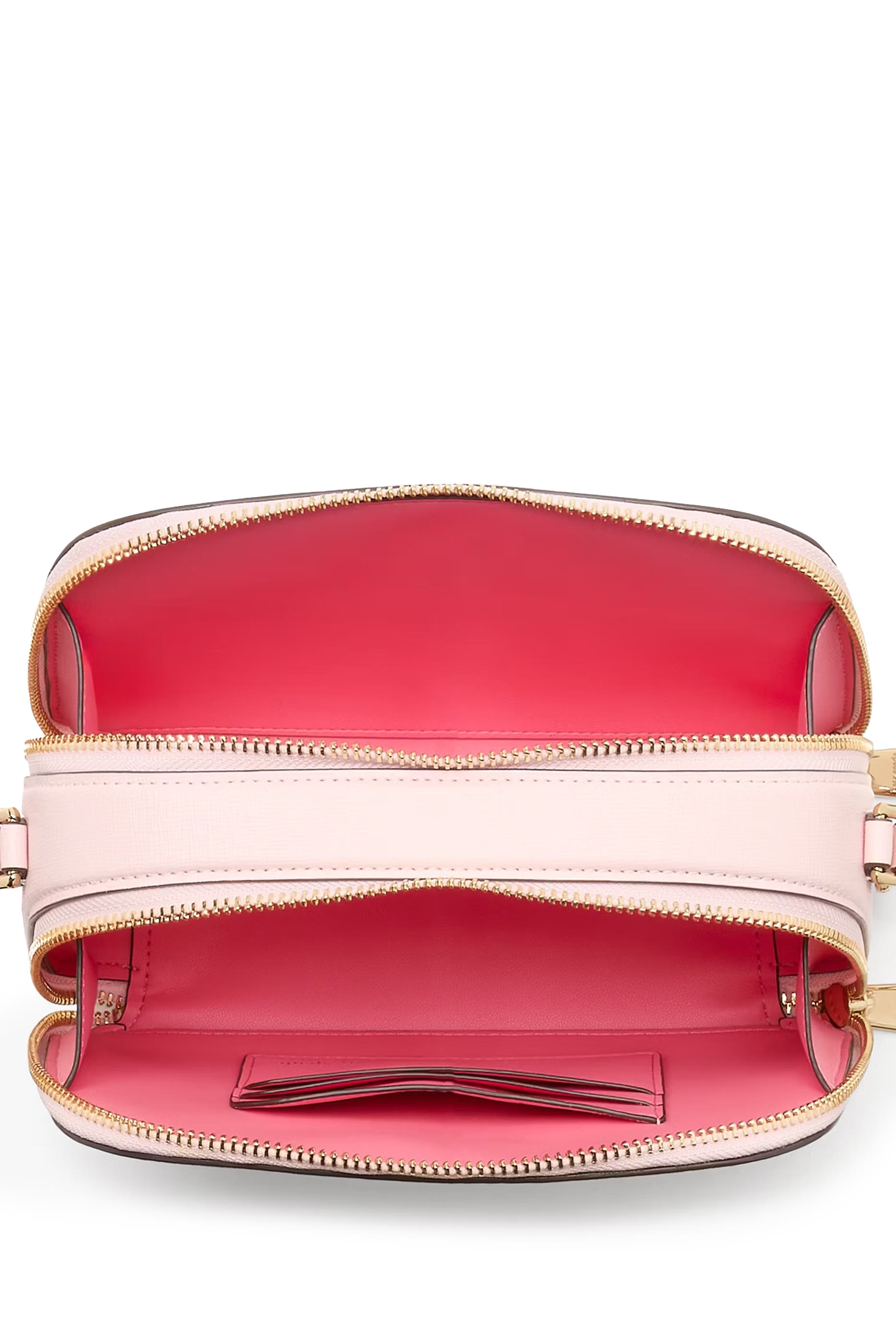 Devin Double Zip Dome Crossbody Bag