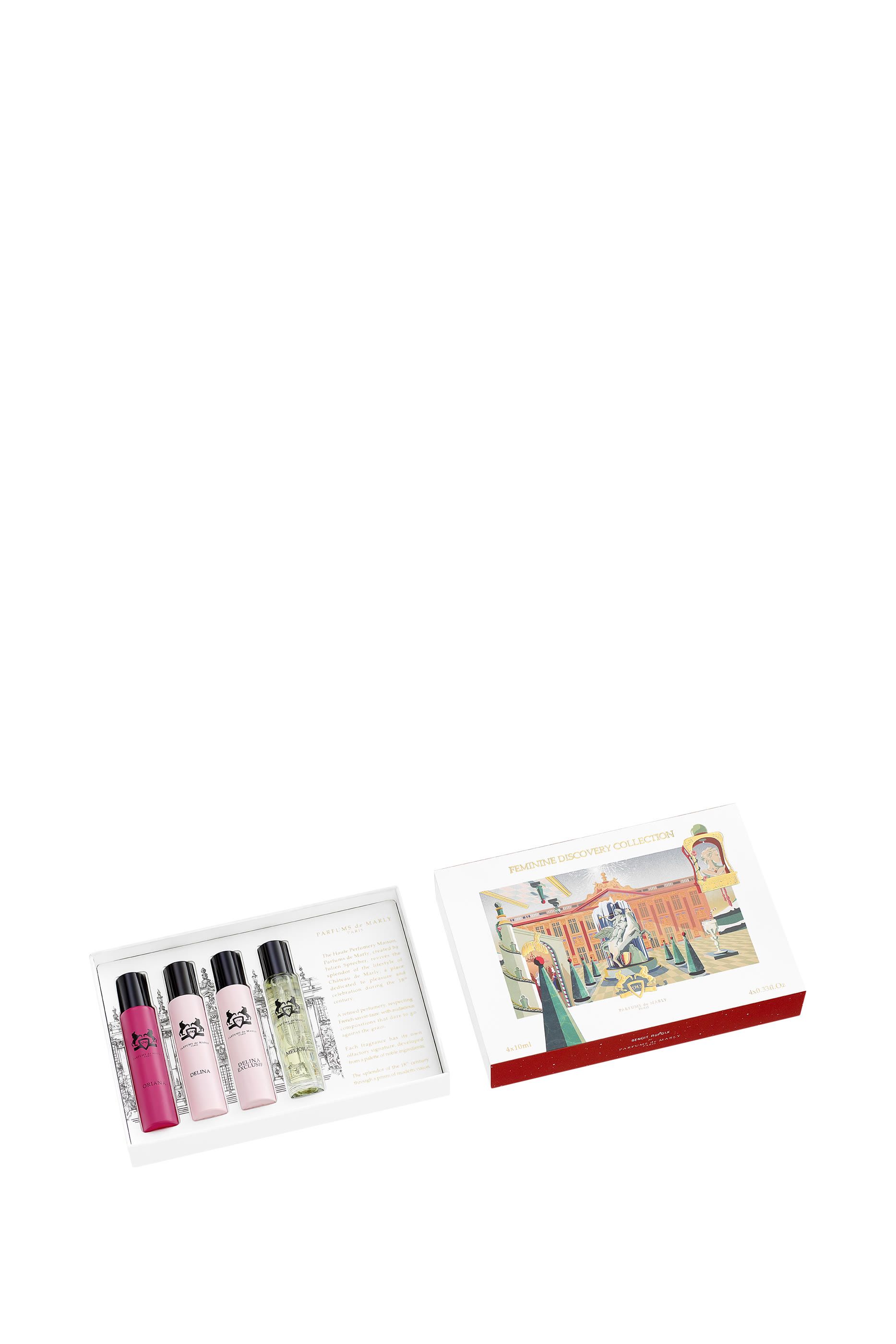 Feminine Discovery Perfume Collection Castle Edition, Set of 4