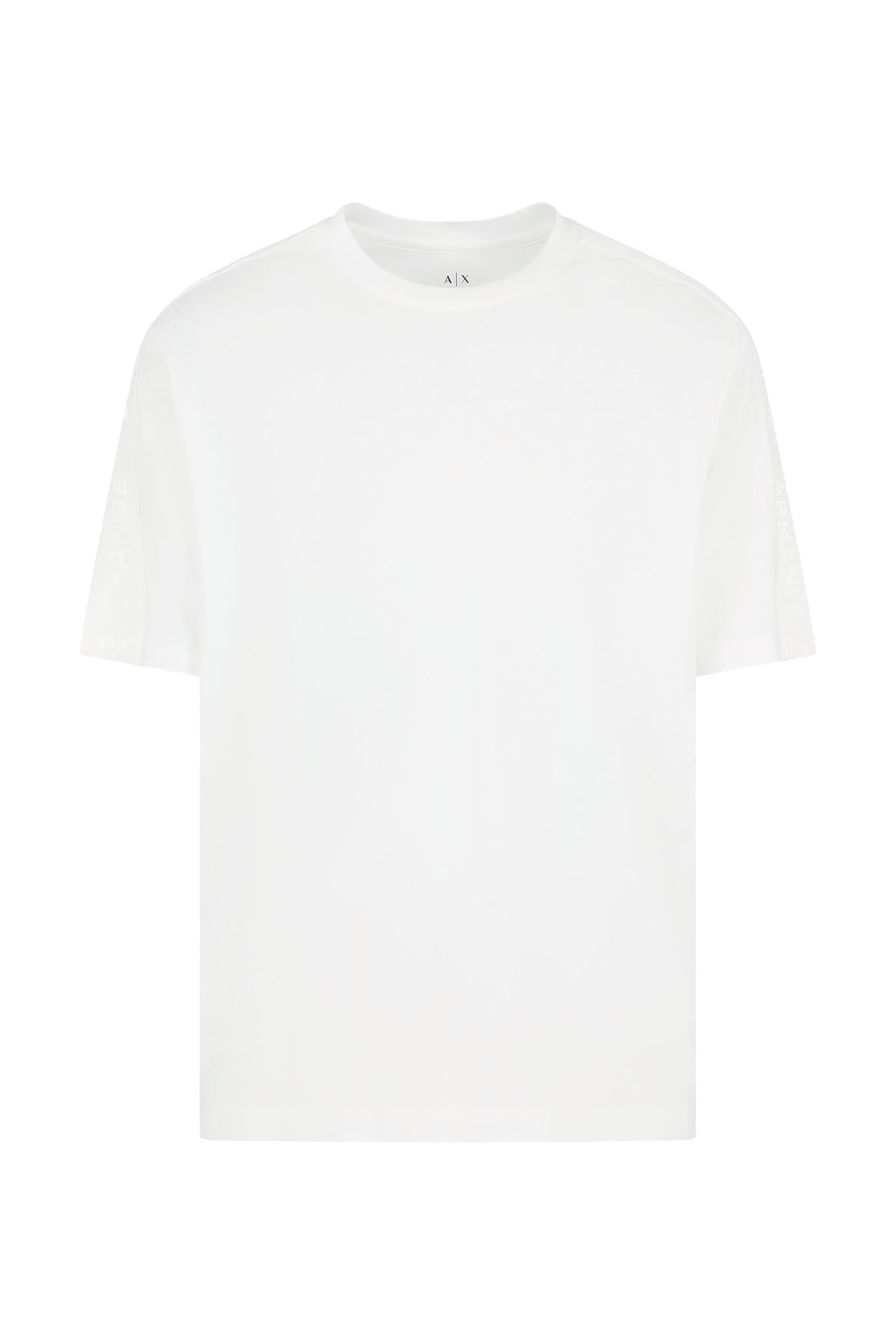 AX Lettering Logo Crew Neck T-Shirt