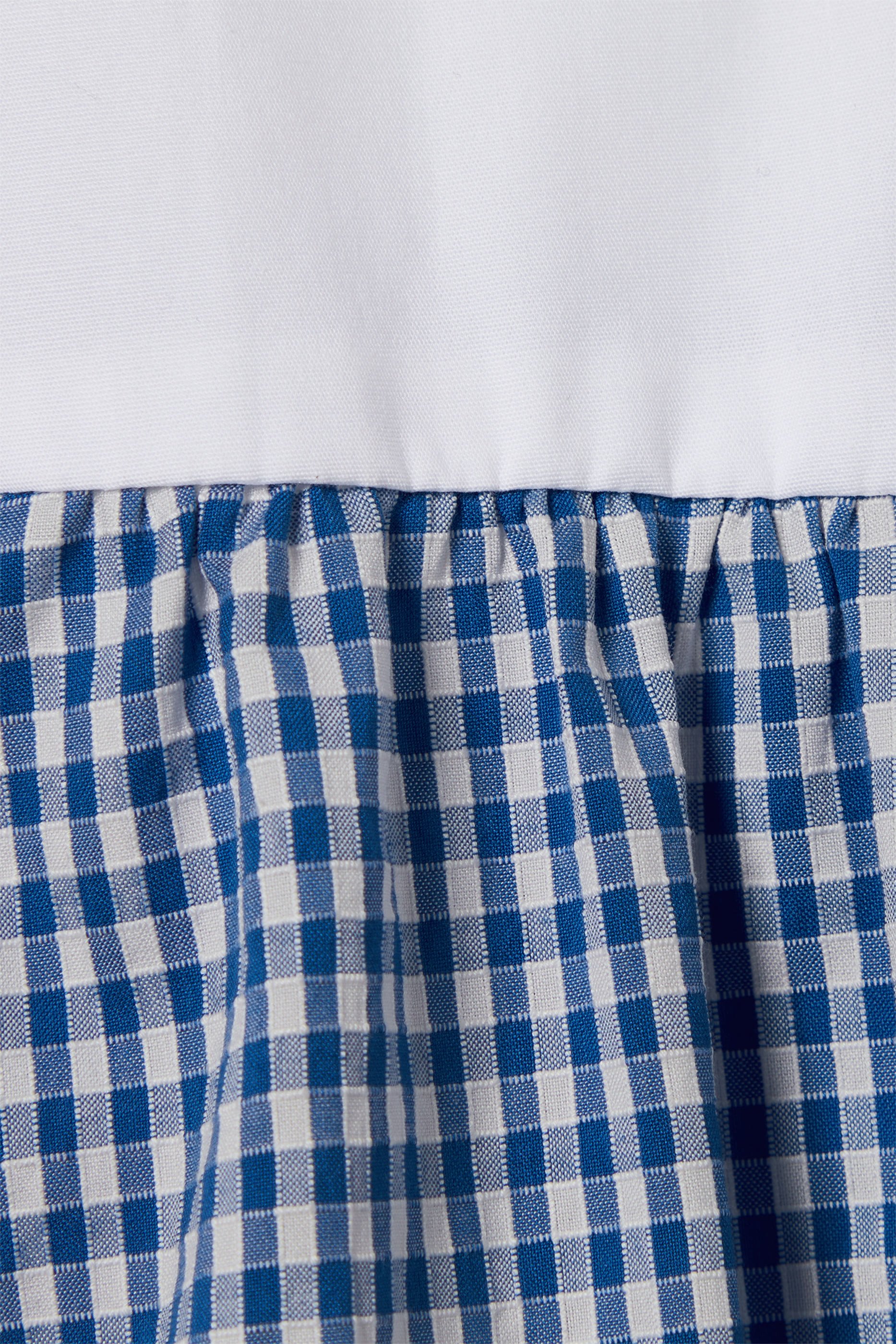 Kids Characters Embroidery Gingham One-Piece