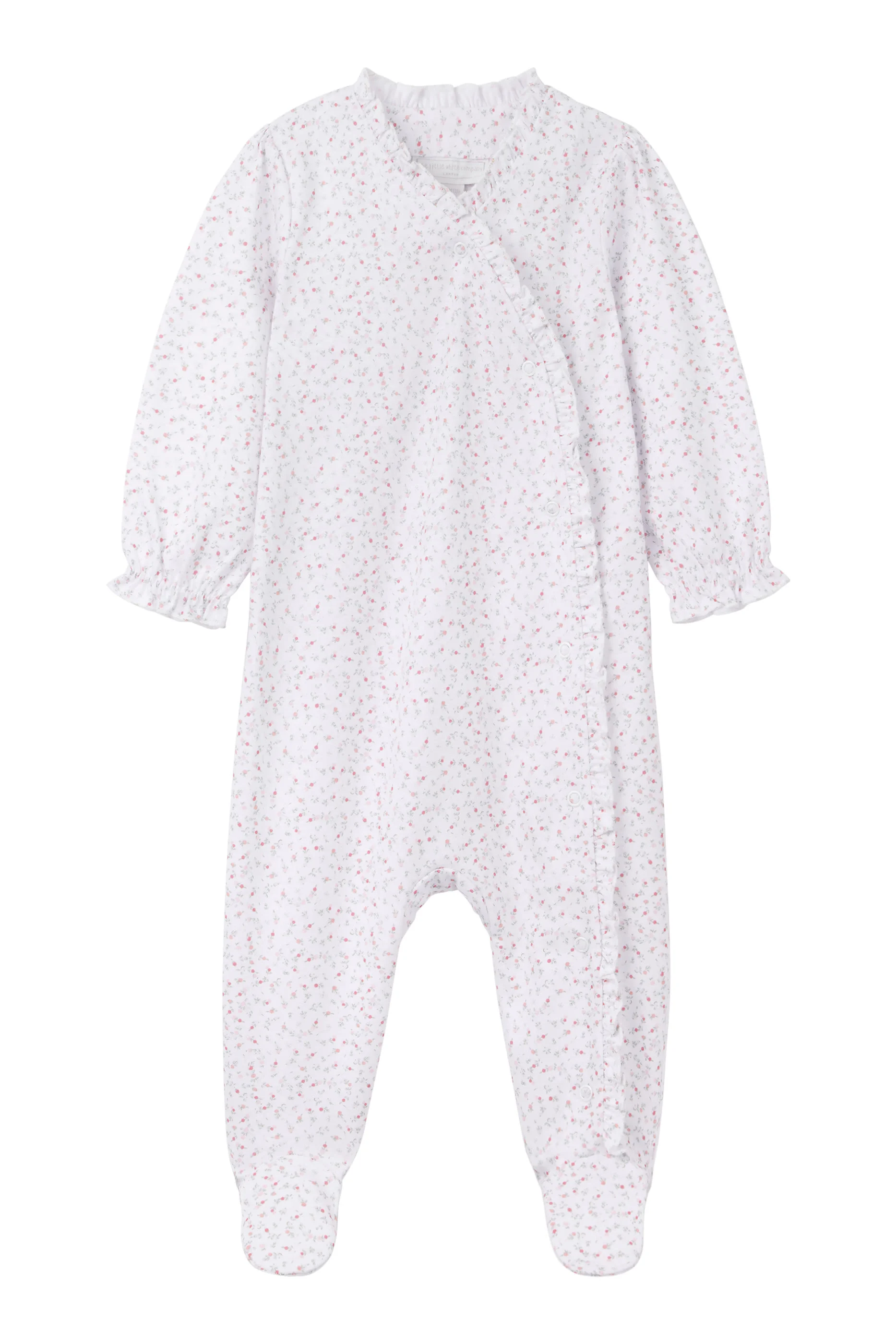 Kids Spring Berries Frill Wrap Sleepsuit