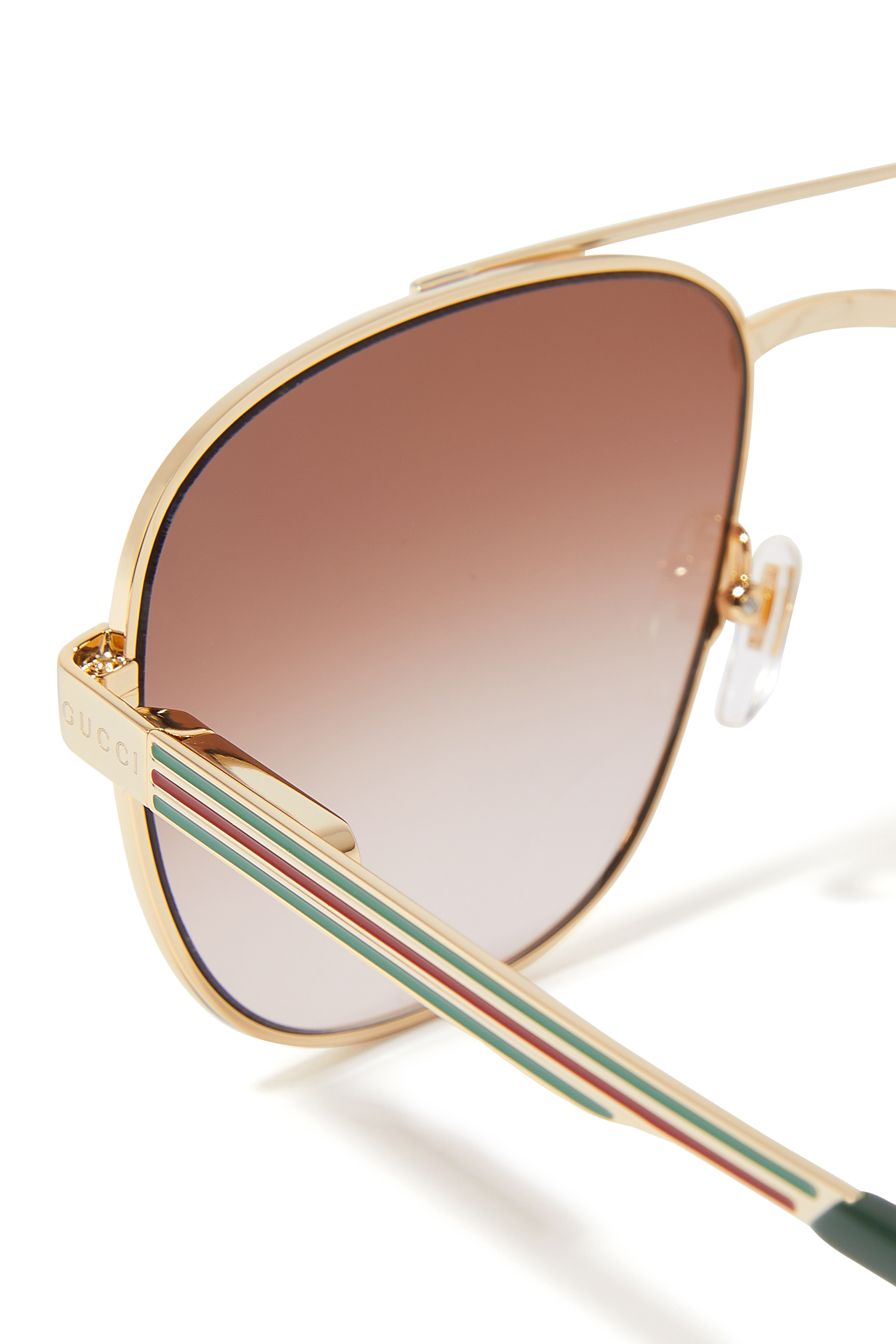 Navigator Frame Metal Sunglasses