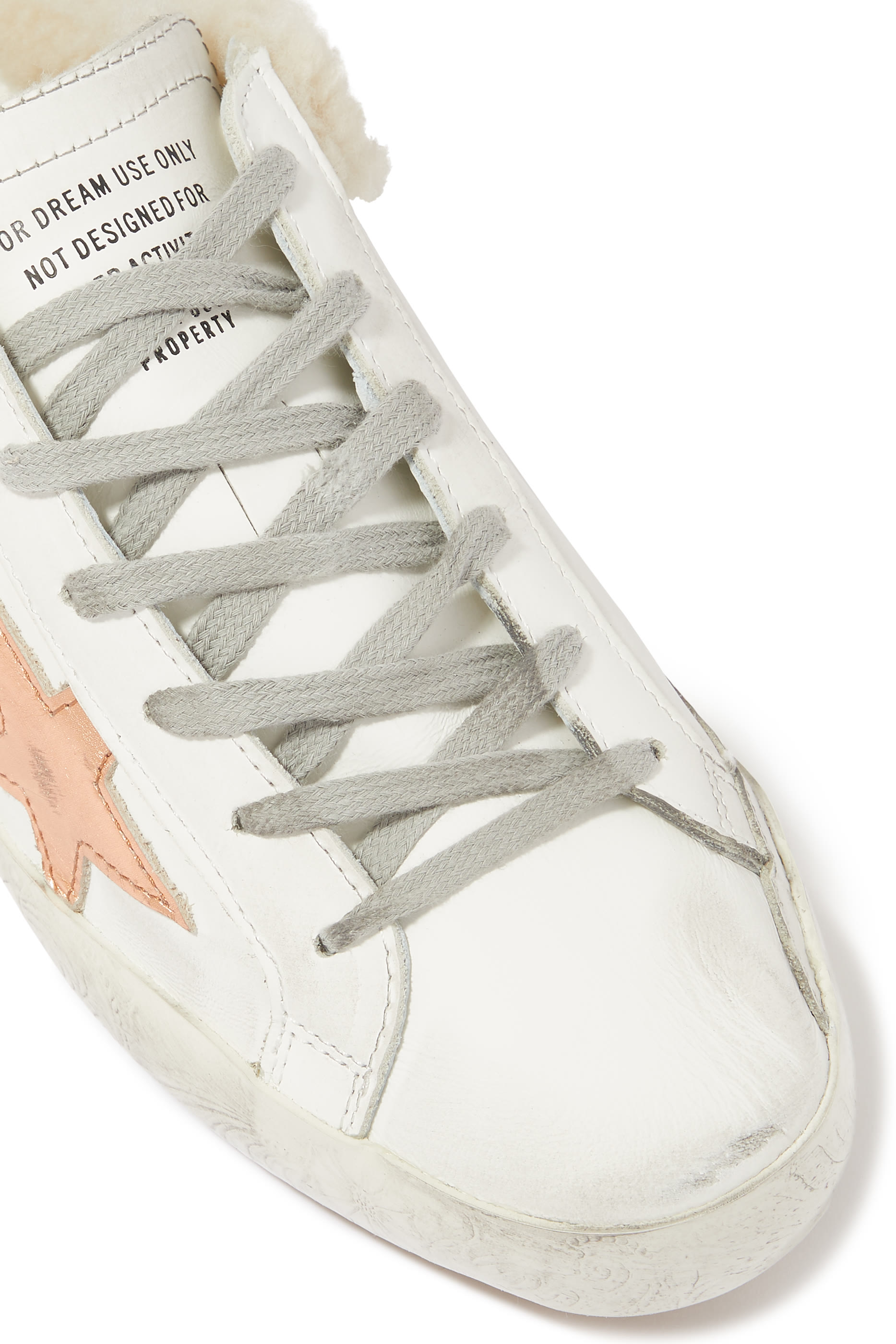 Super-Star Sabots with Shearling Lining