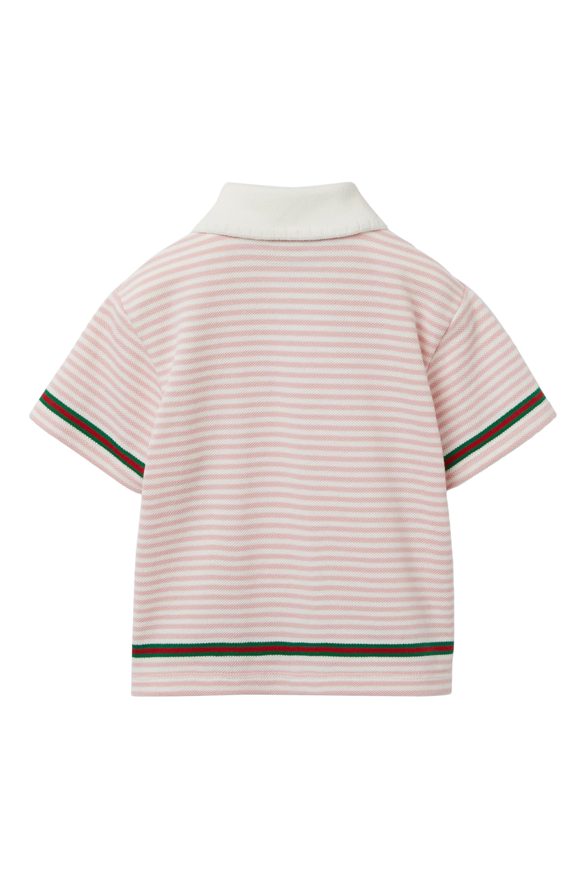 Kids Embroidered Cotton Polo Shirt