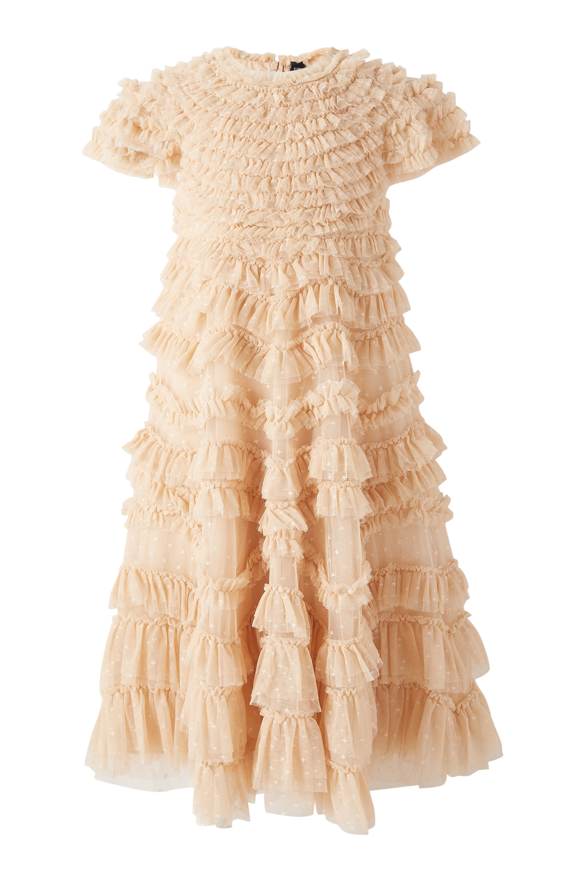 Wild Rose Ruffle Kids Dress