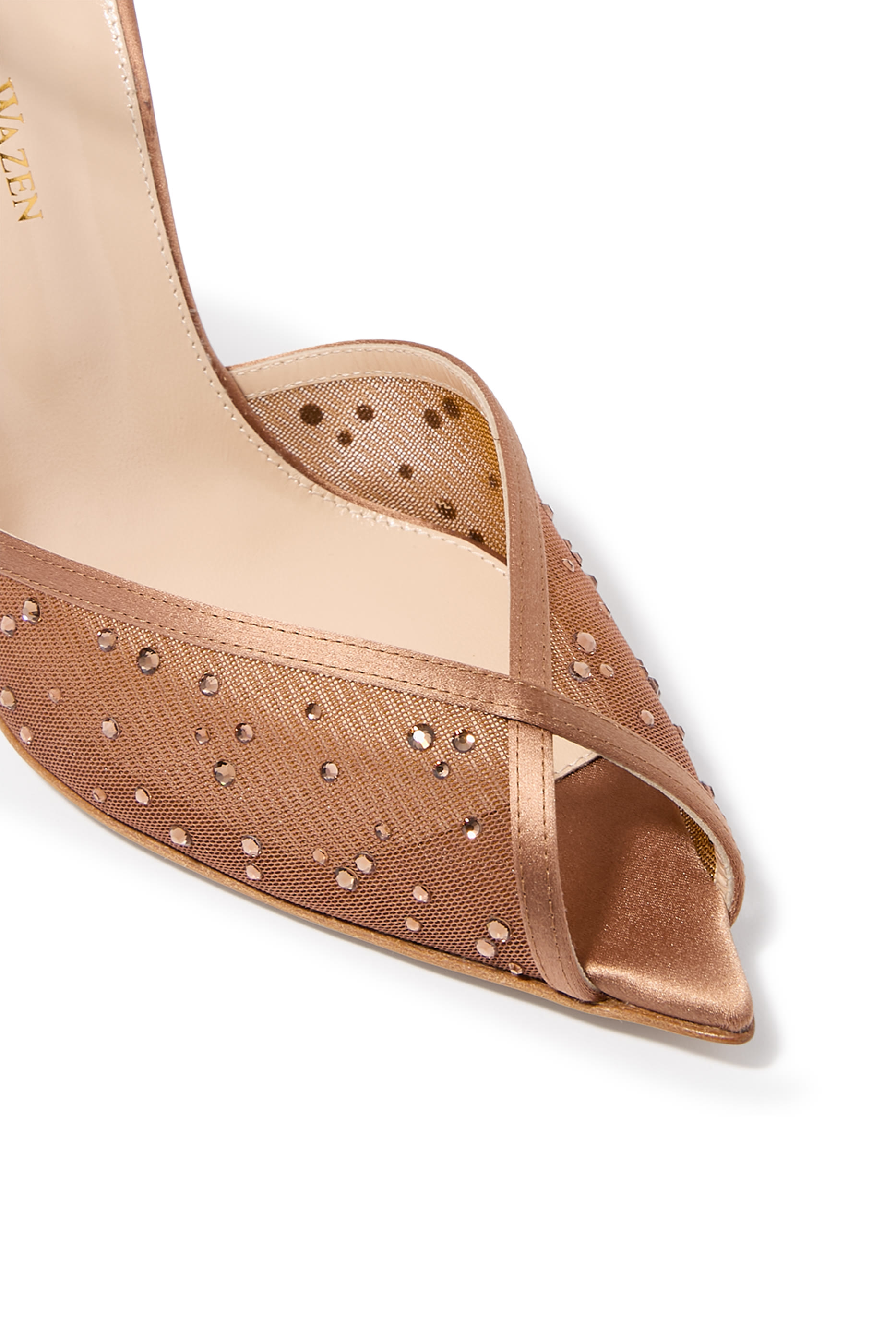 Katy Mesh Glitz 105 Sling Sandals