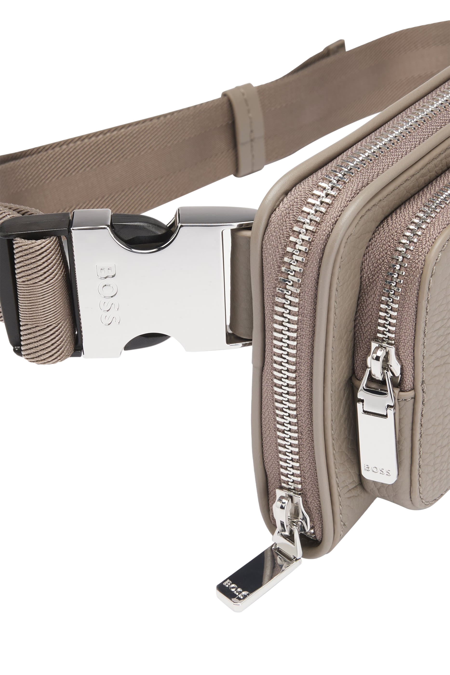 Italian-Leather Crossbody Bag