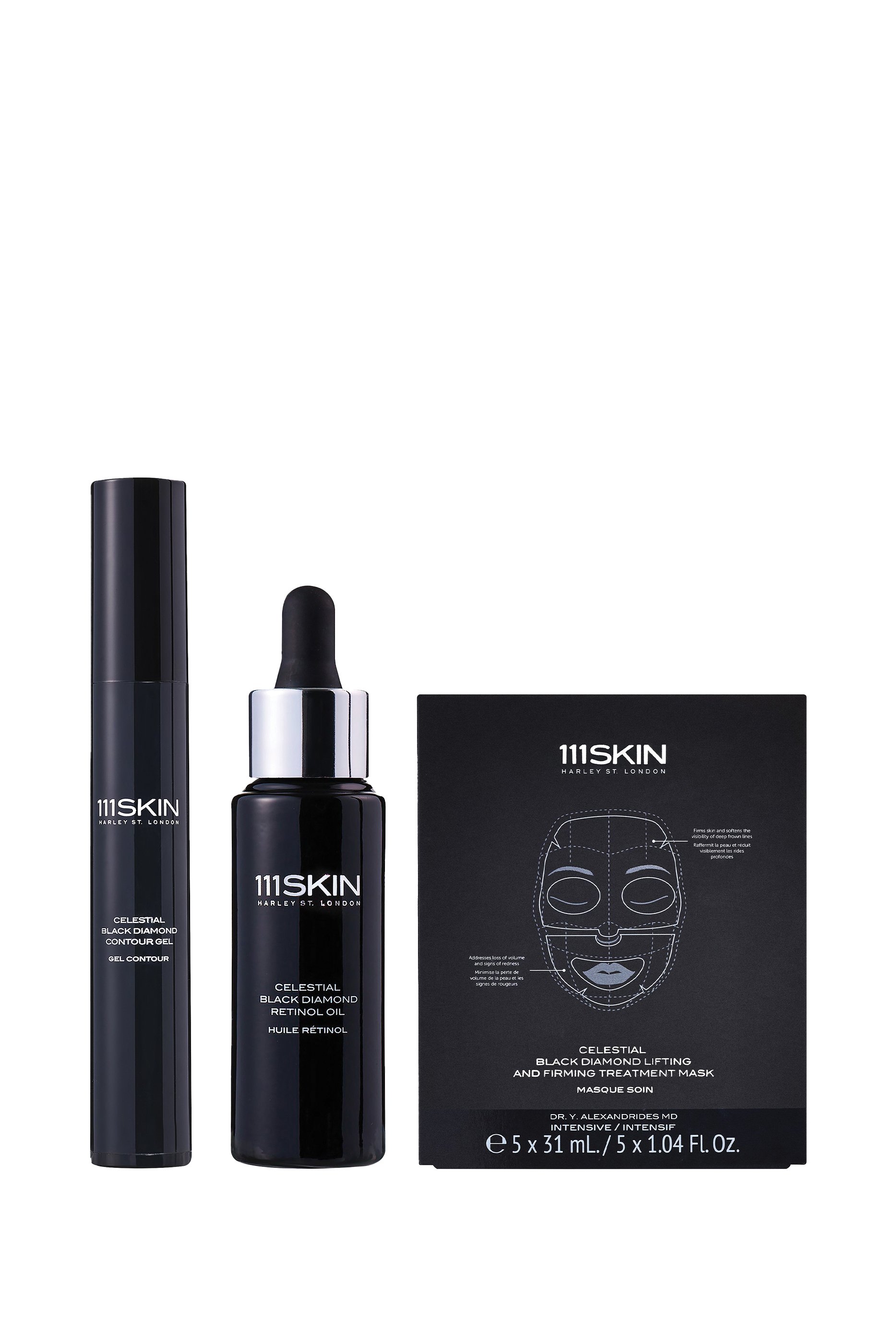 Celestial Black Trio Set