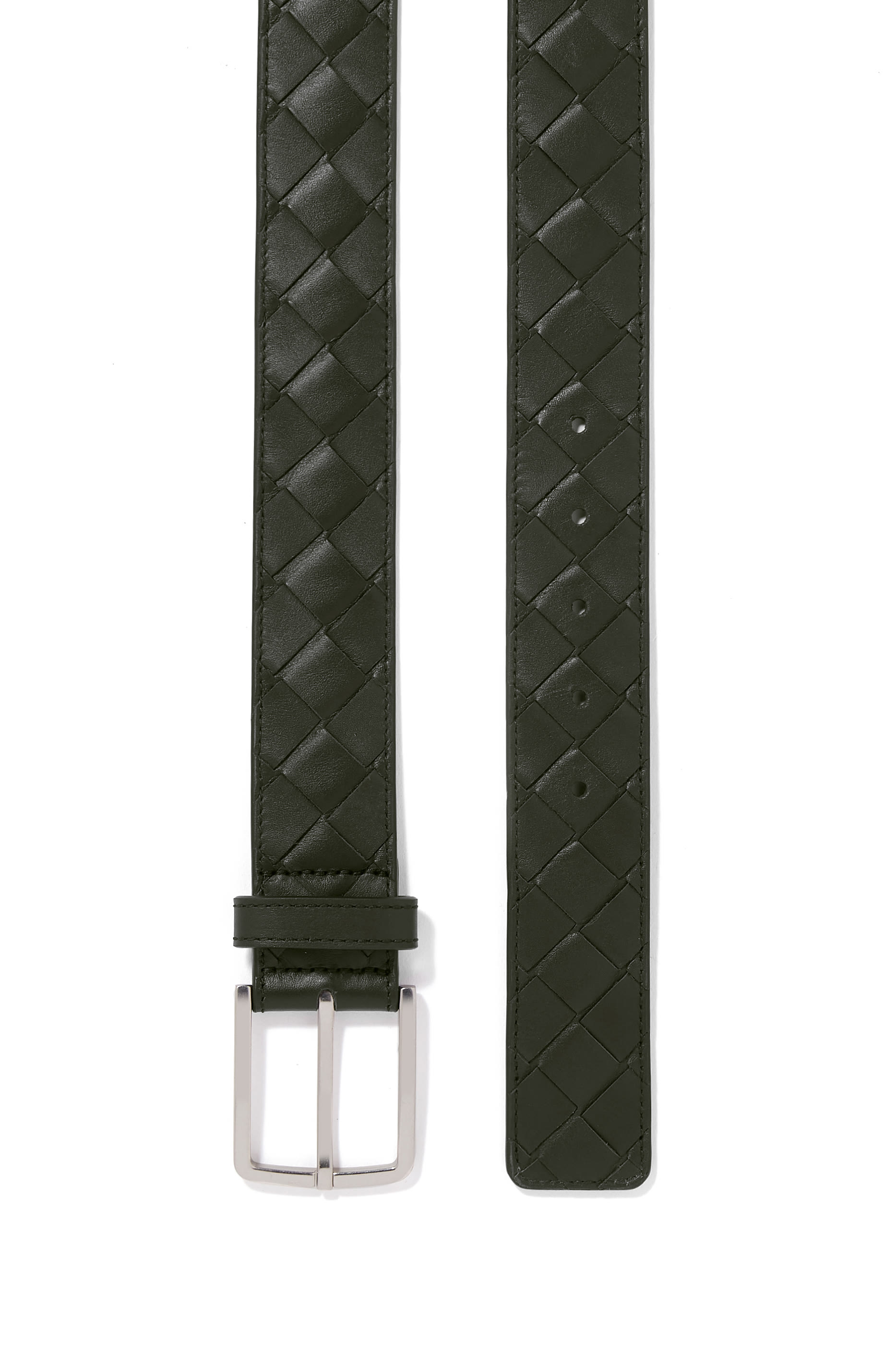 Intreccio Leather Belt