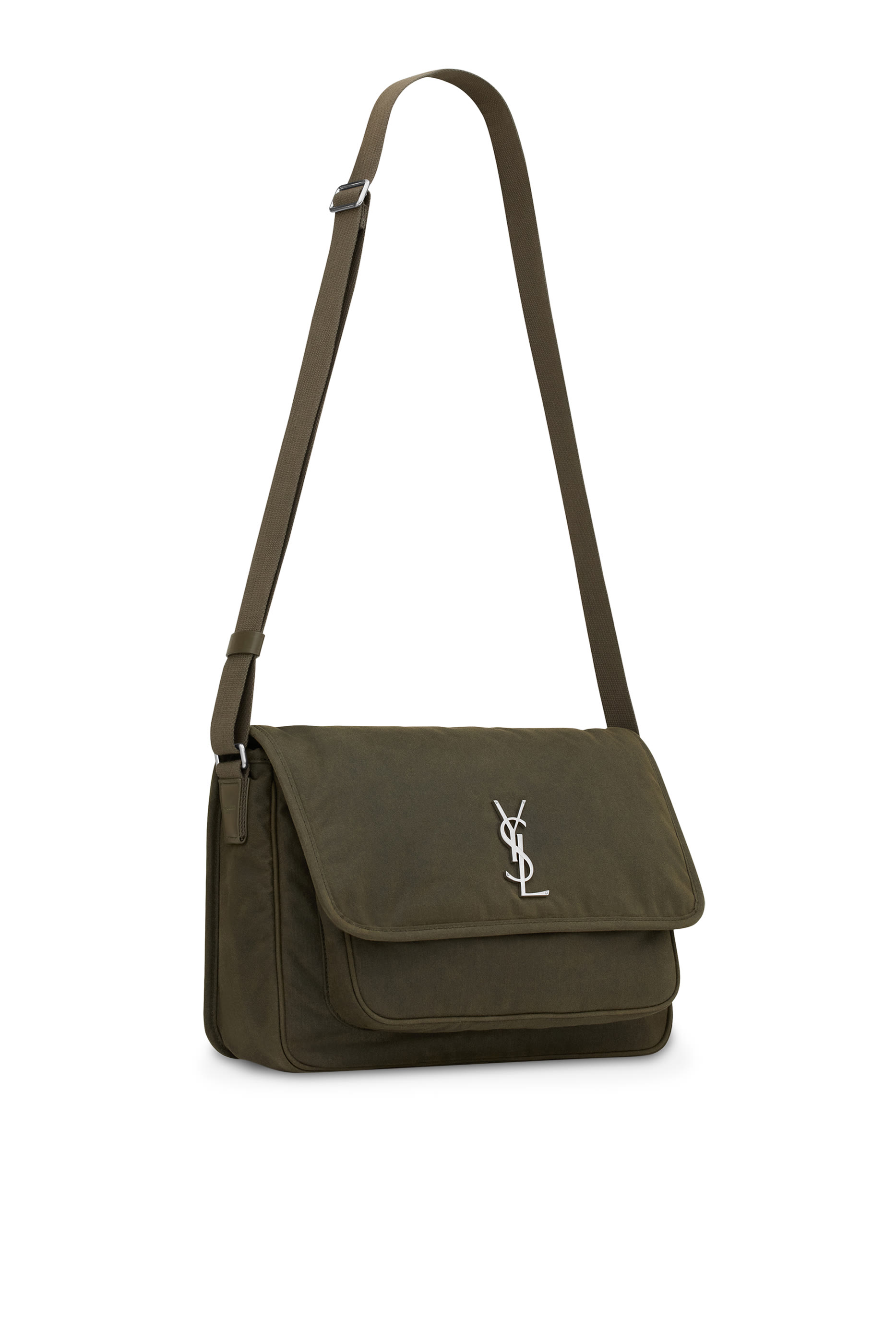 Niki Canvas Messenger Bag