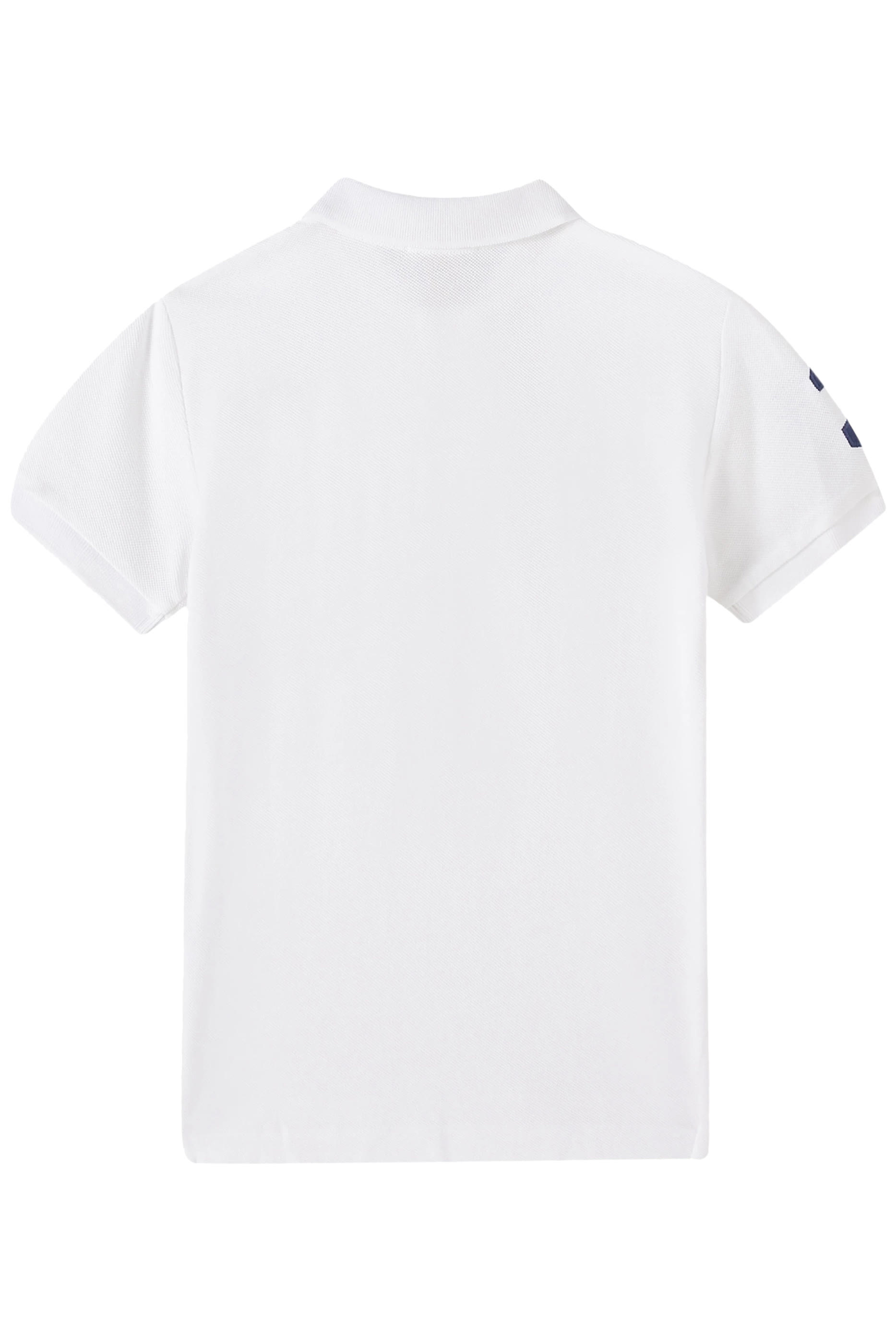 Kids Big Pony Cotton Mesh Polo Shirt