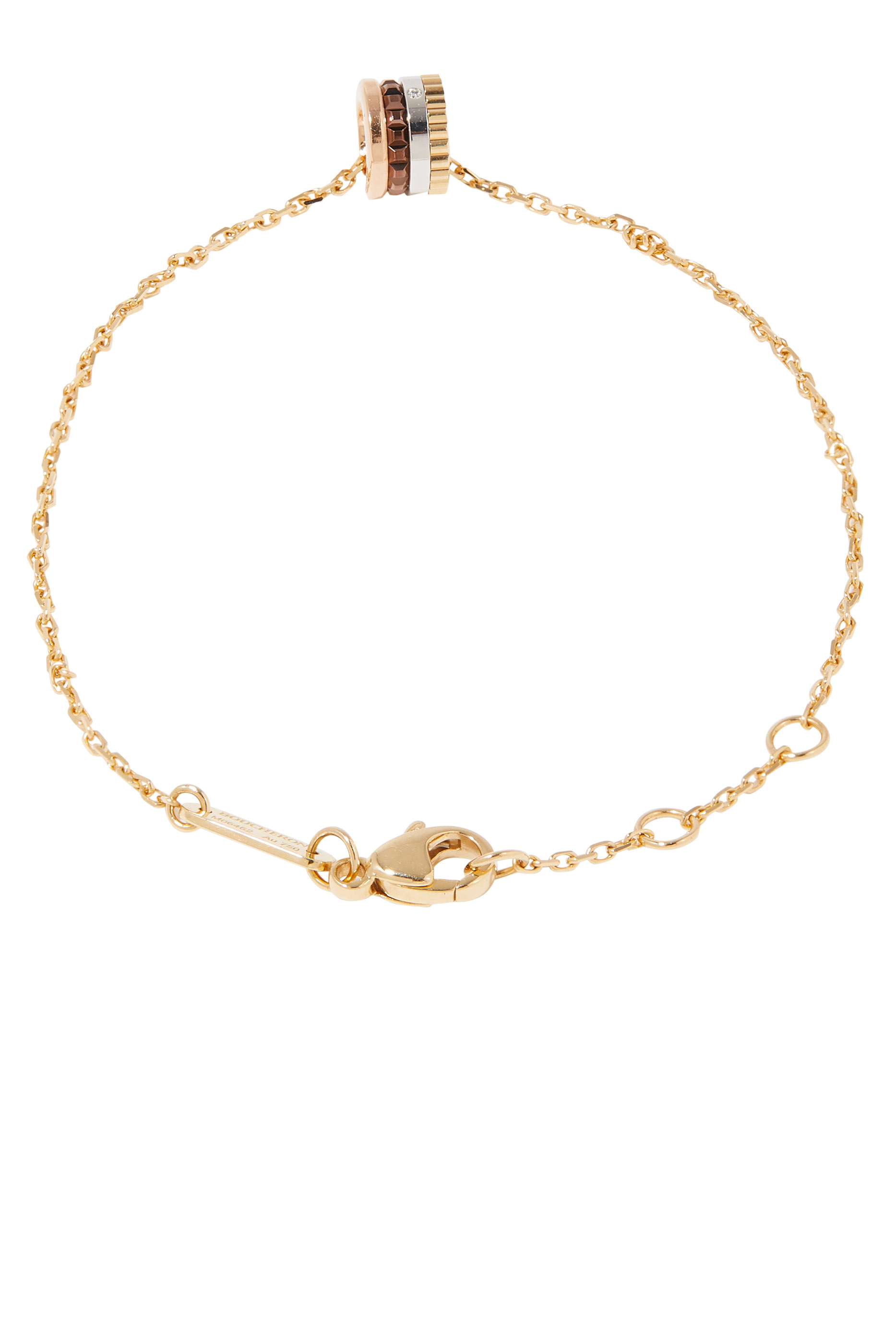 Quatre Classique Chain Bracelet, set with a diamond