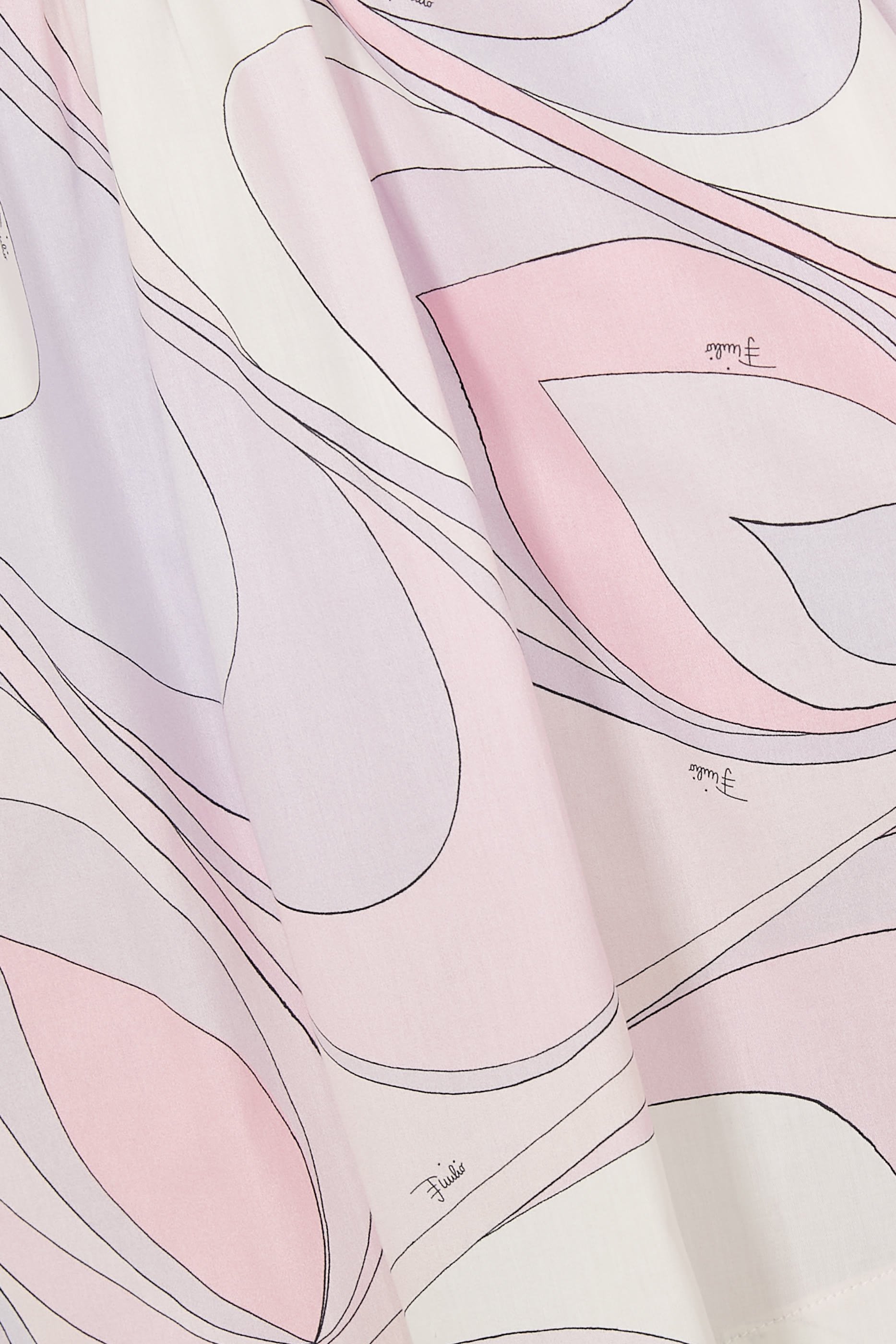 Kids Marmo Print Shirt