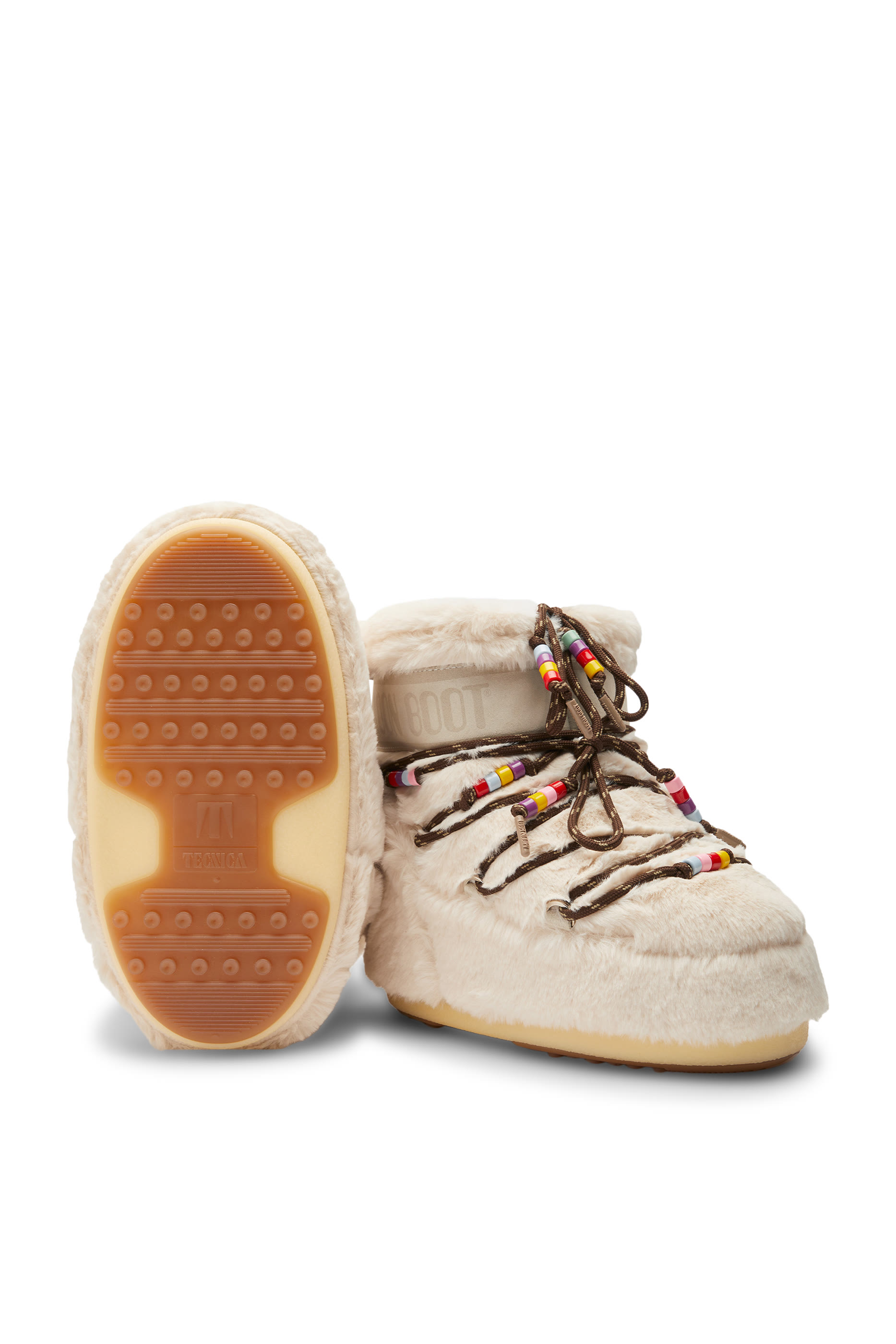 Icon Low Faux Fur Beads Boot