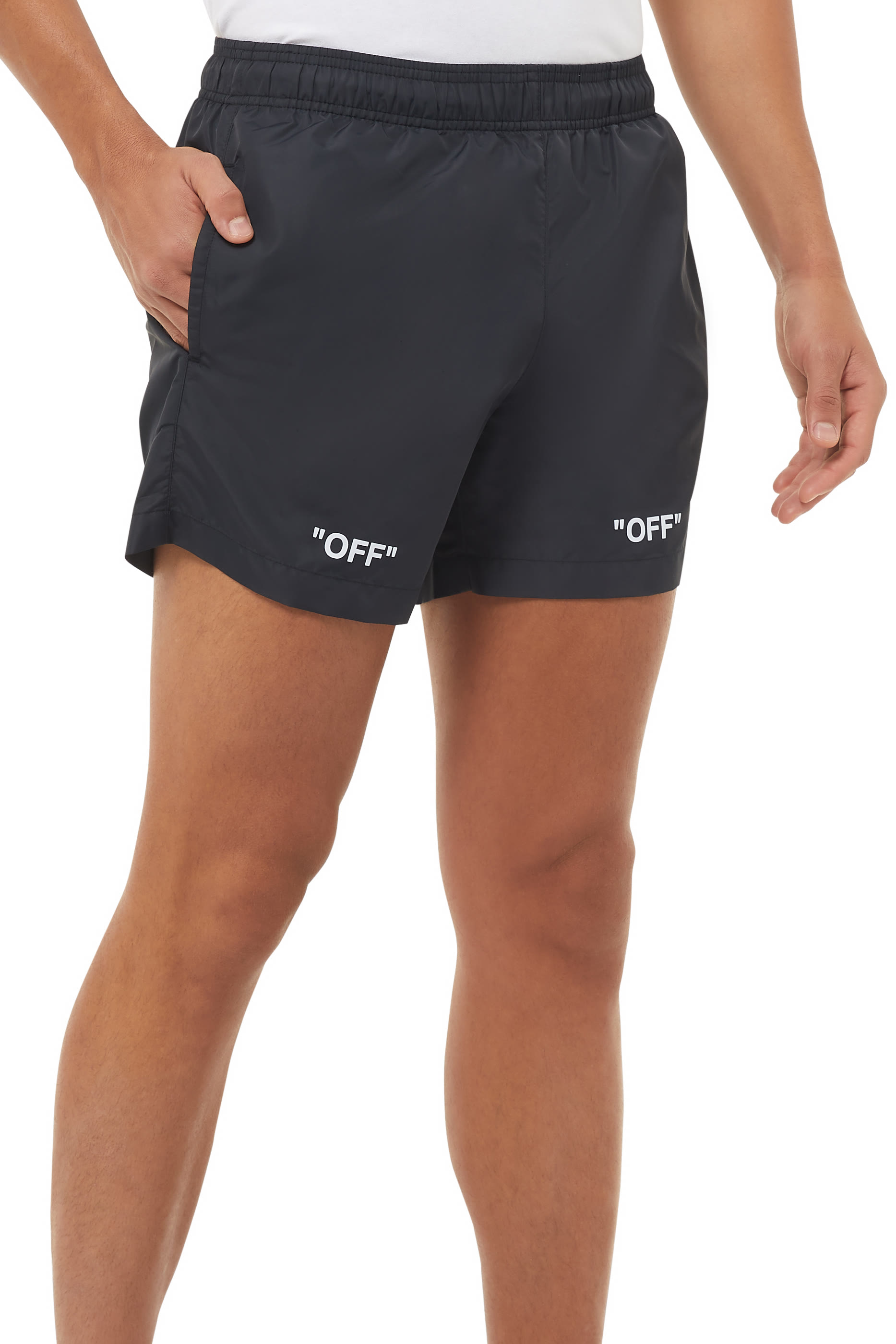 Logo Print Swim Shorts