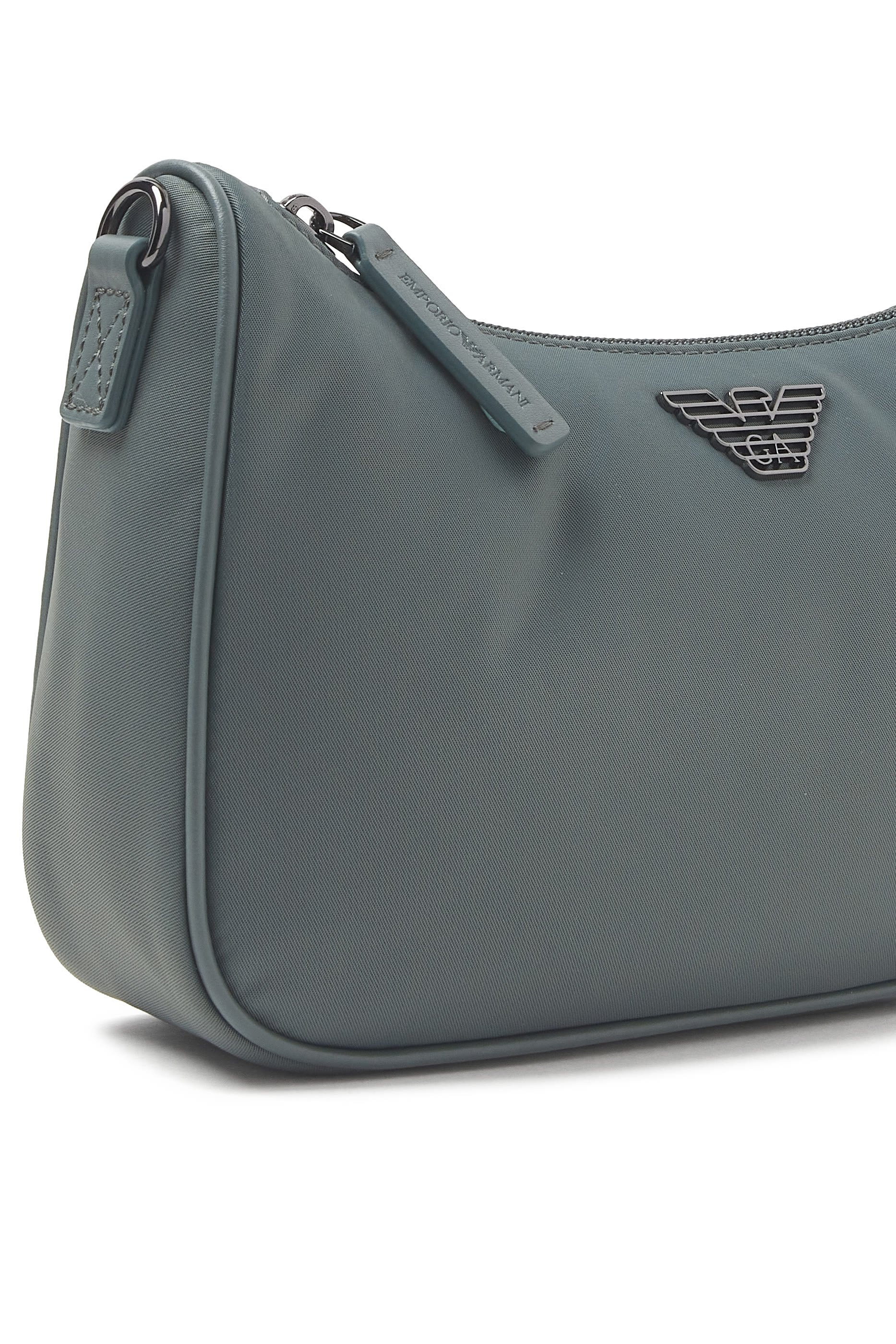 Metal Eagle Logo Crossbody Bag