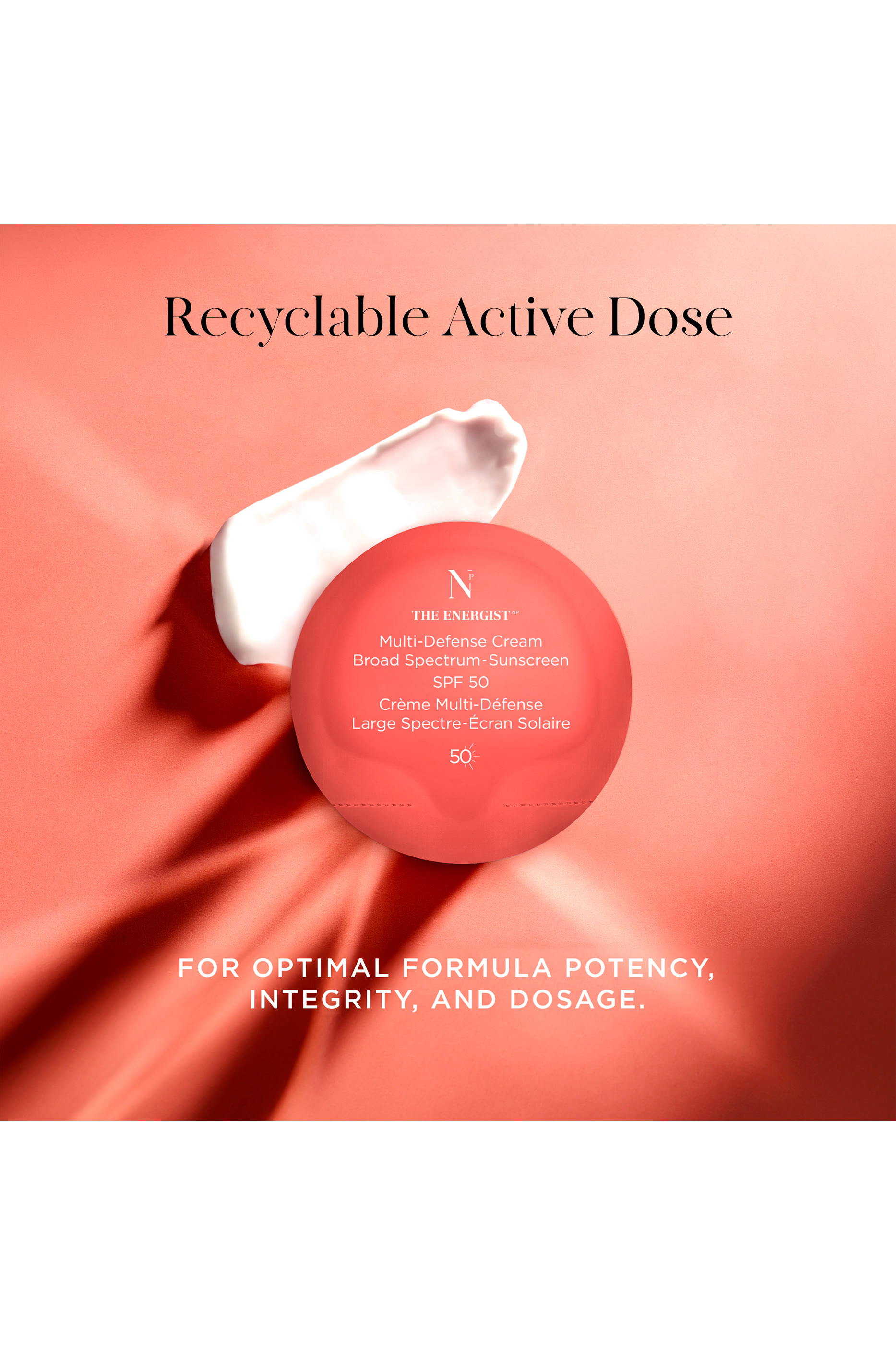 Noble Panacea The Energist Multi-Defense Cram SPF50, Set of 60