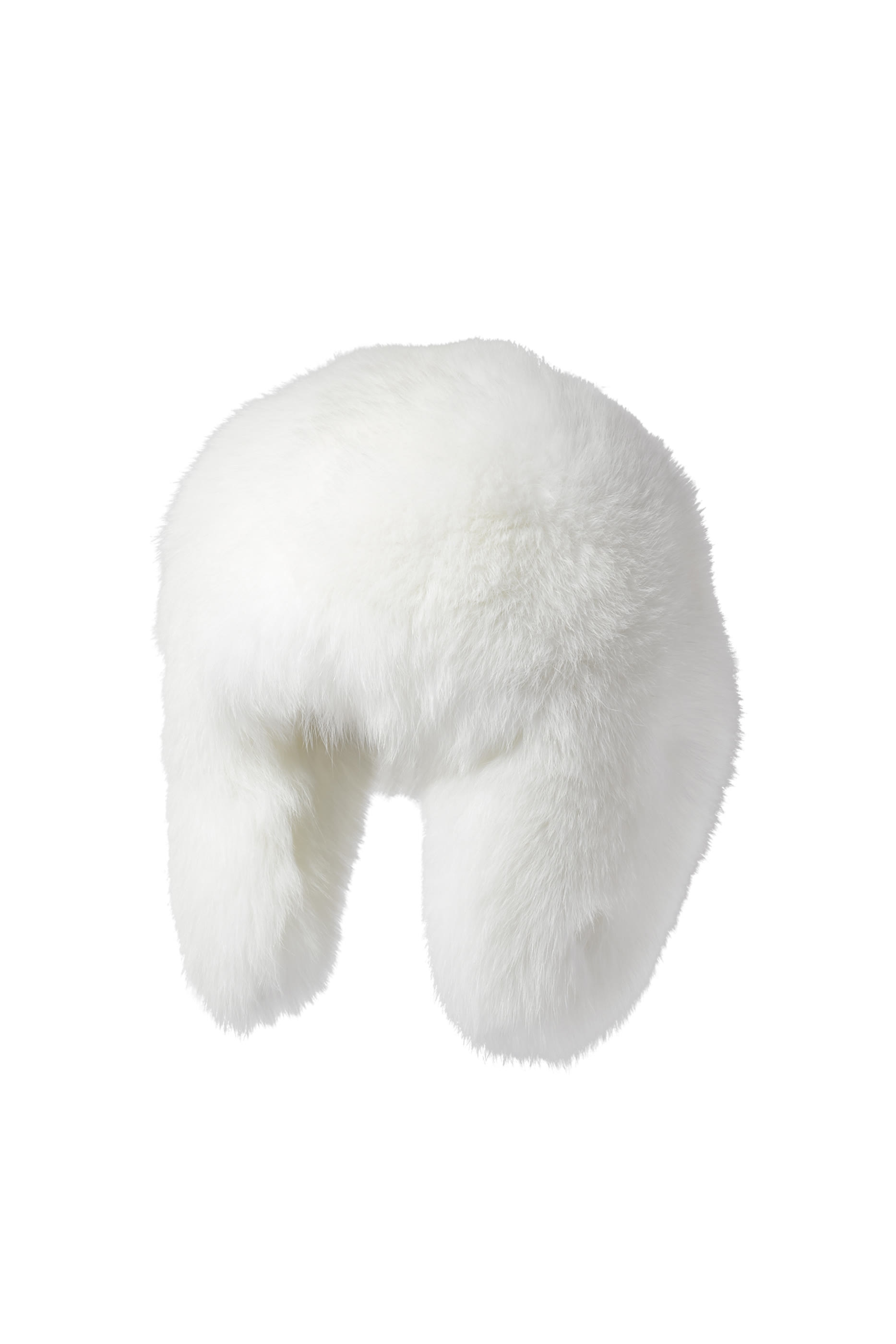 Flannel Ushanka with Fox Fur