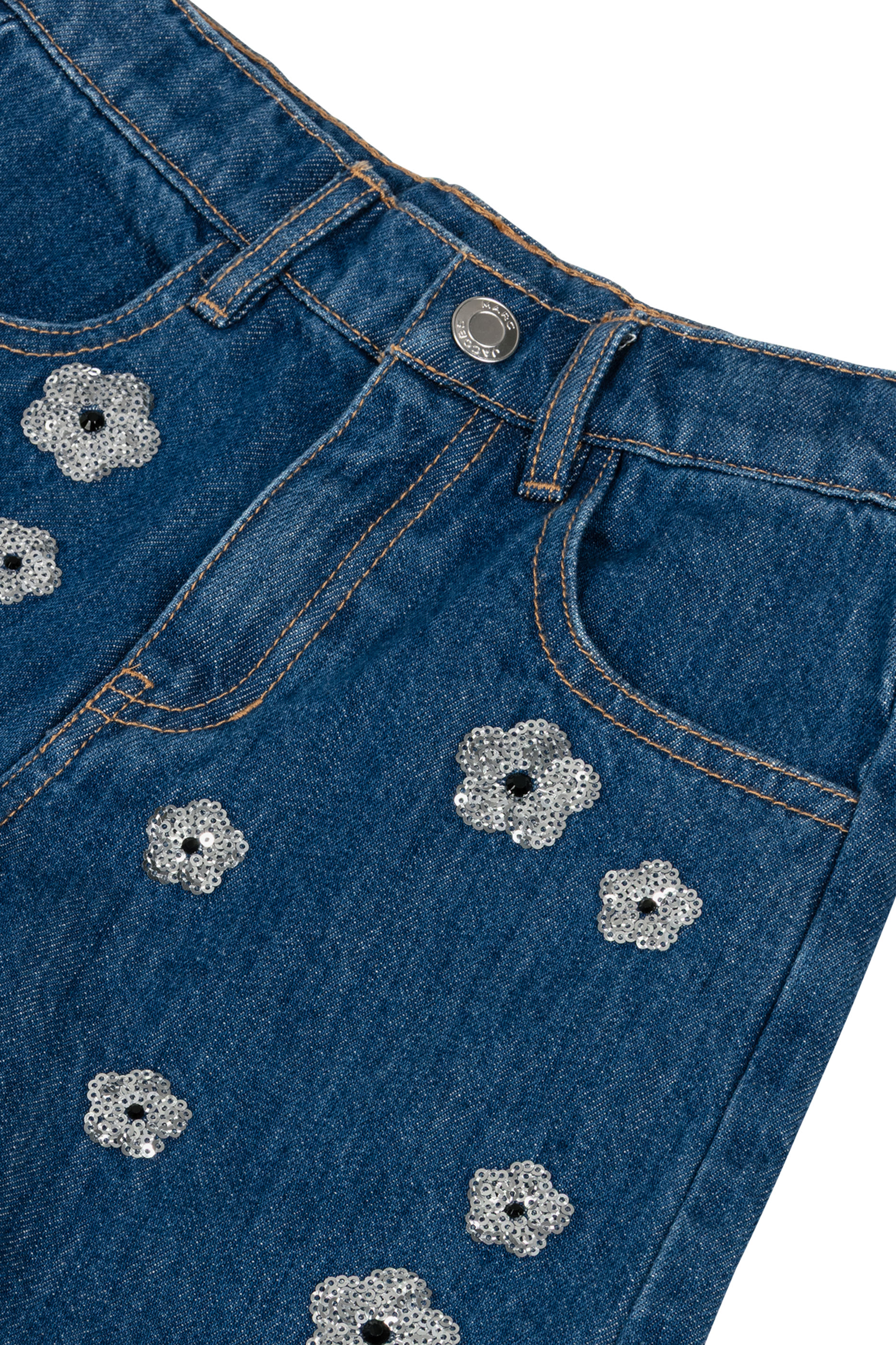 Kids Sequin Daisy Shorts