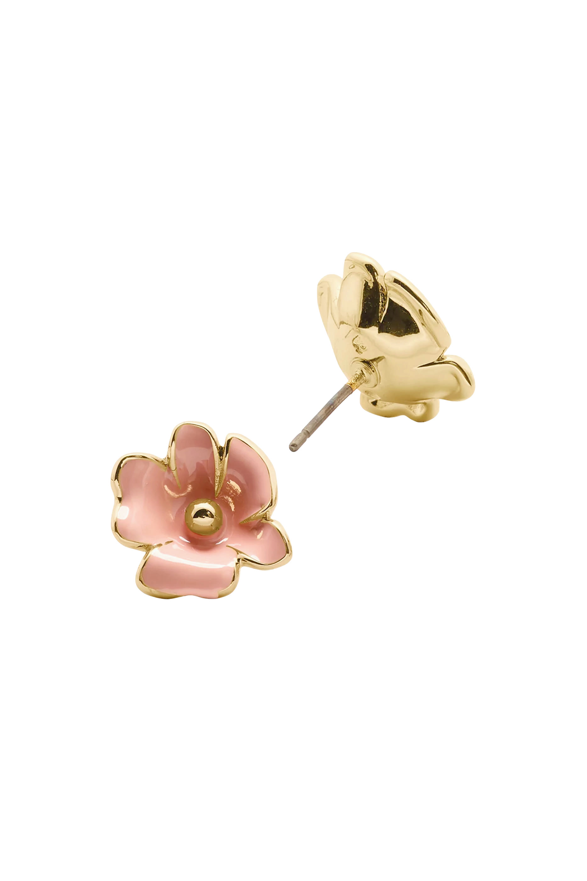 Bloom Flower Studs, Enamel & Titanium Posts