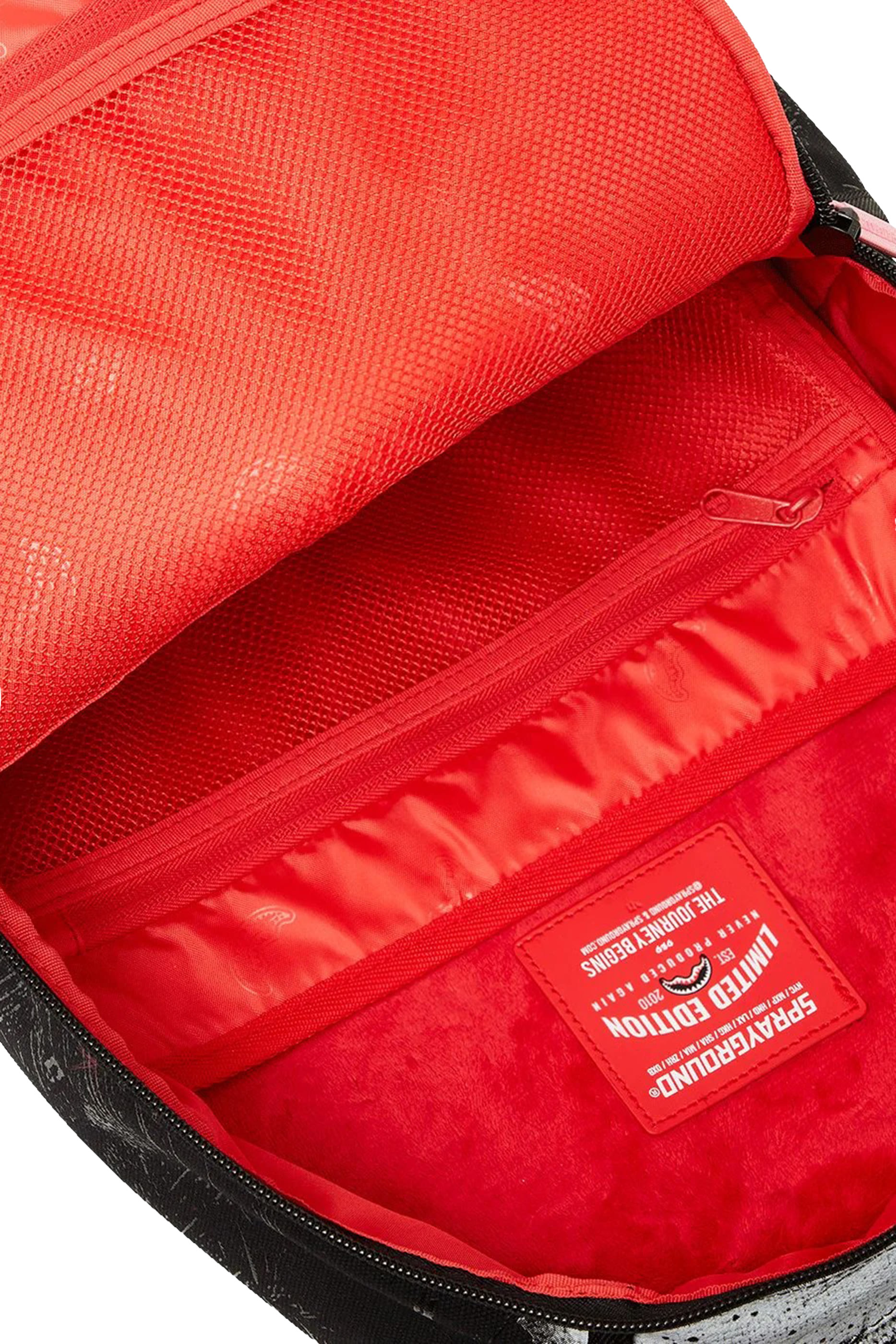 Kids Shark Central Sorbet Hand Painted Cotton Backpack