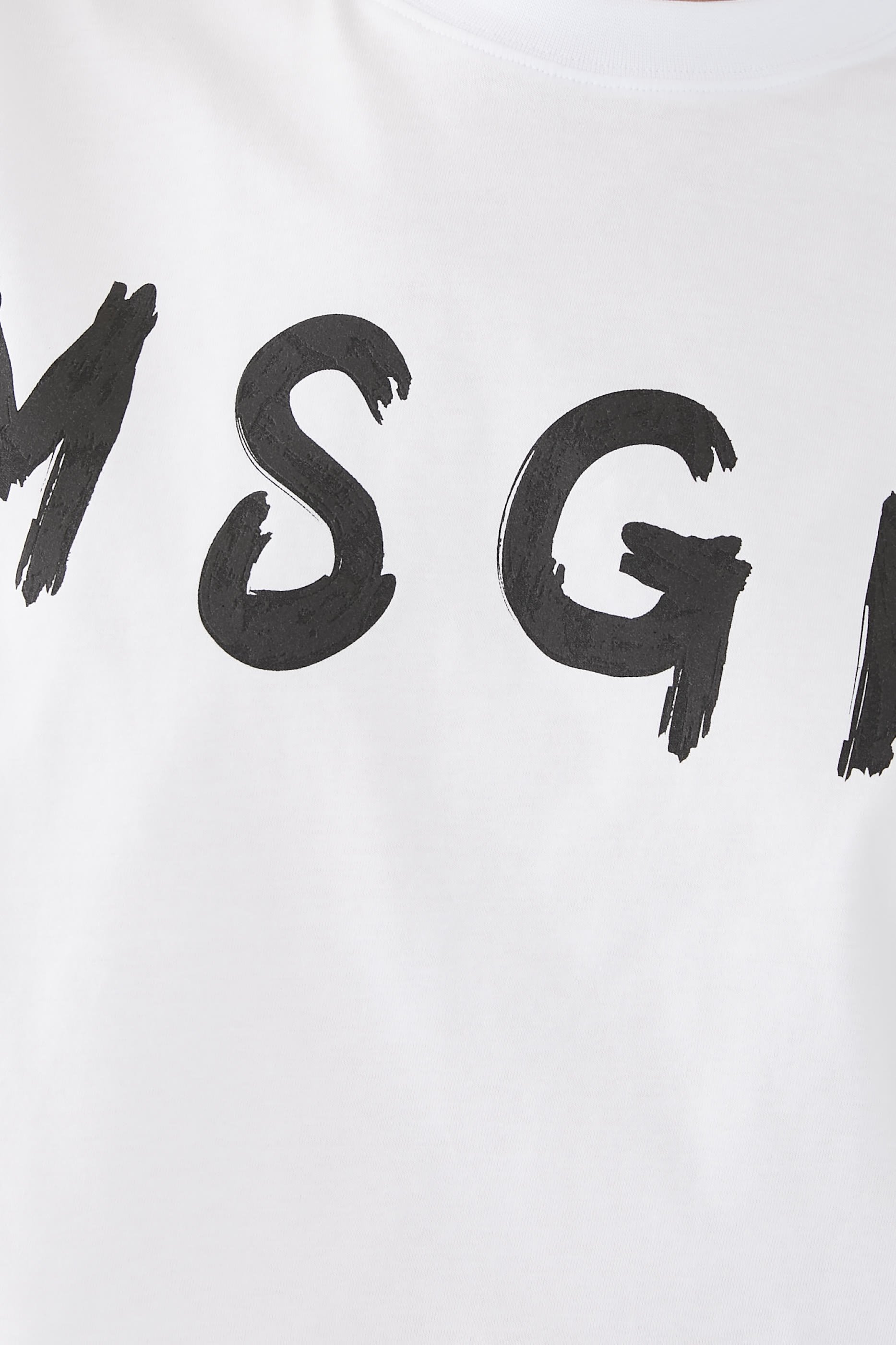 Spray Logo Cropped T-Shirt