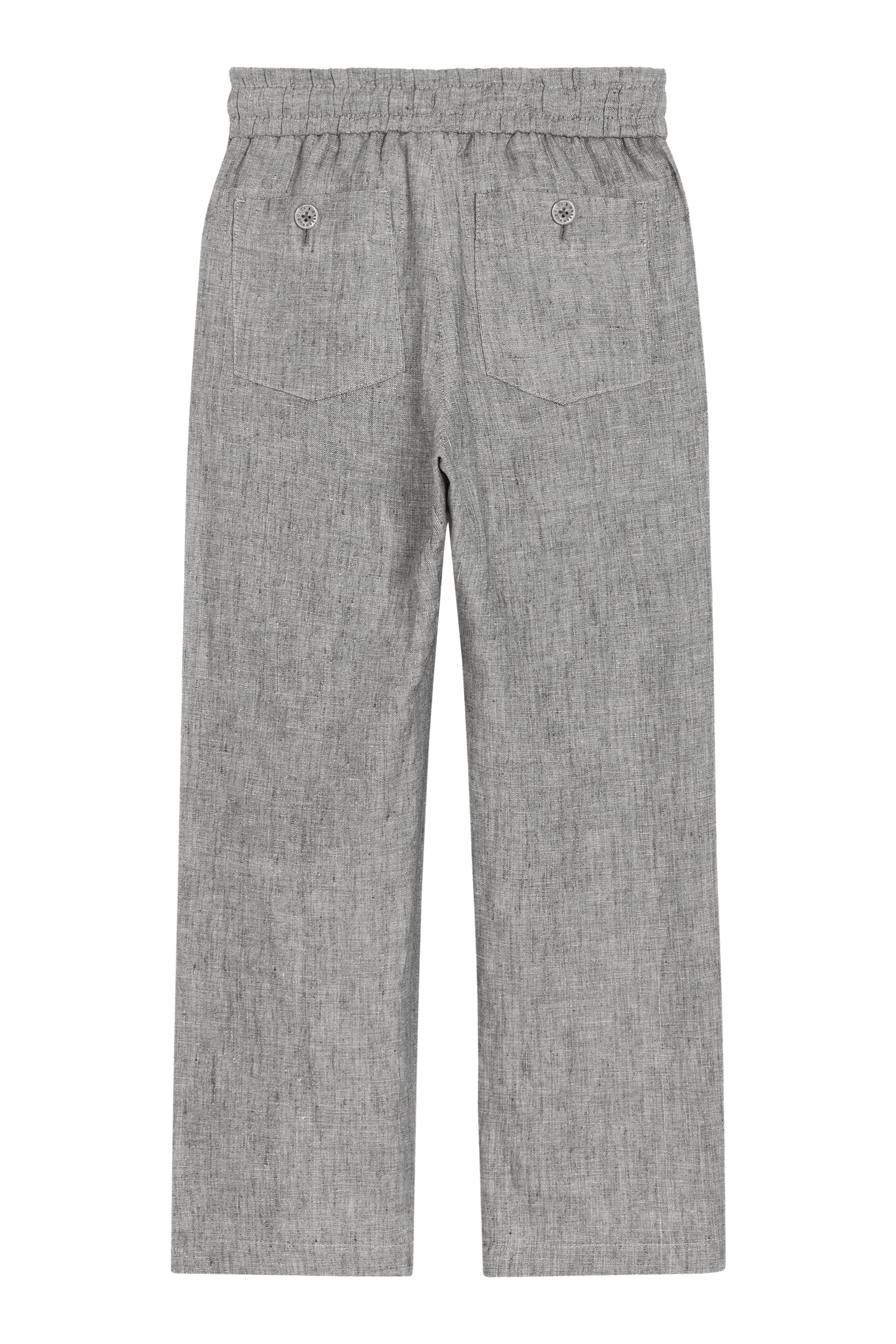 Kids Linen Jogging Trousers