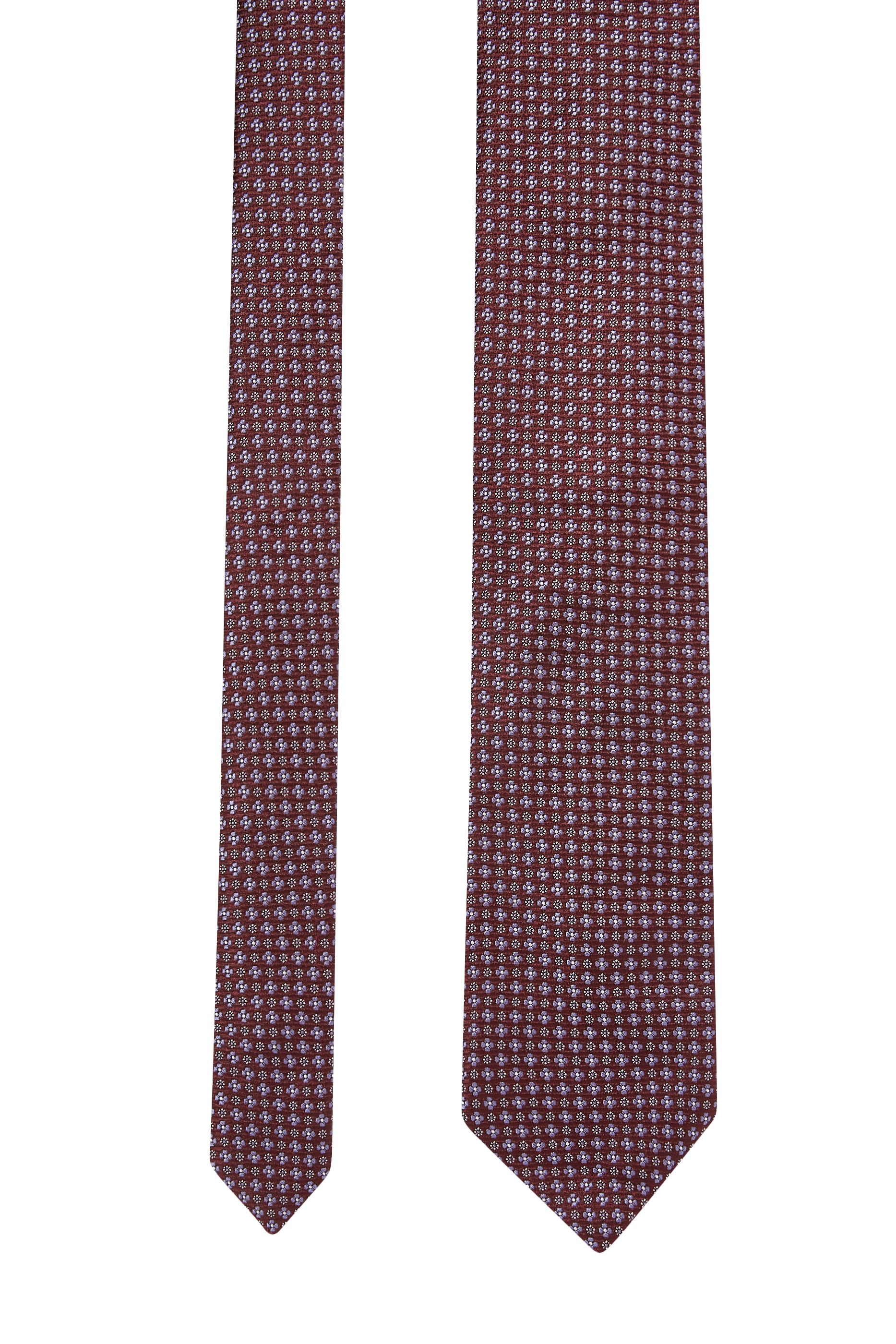 Geometric Woven Silk Tie