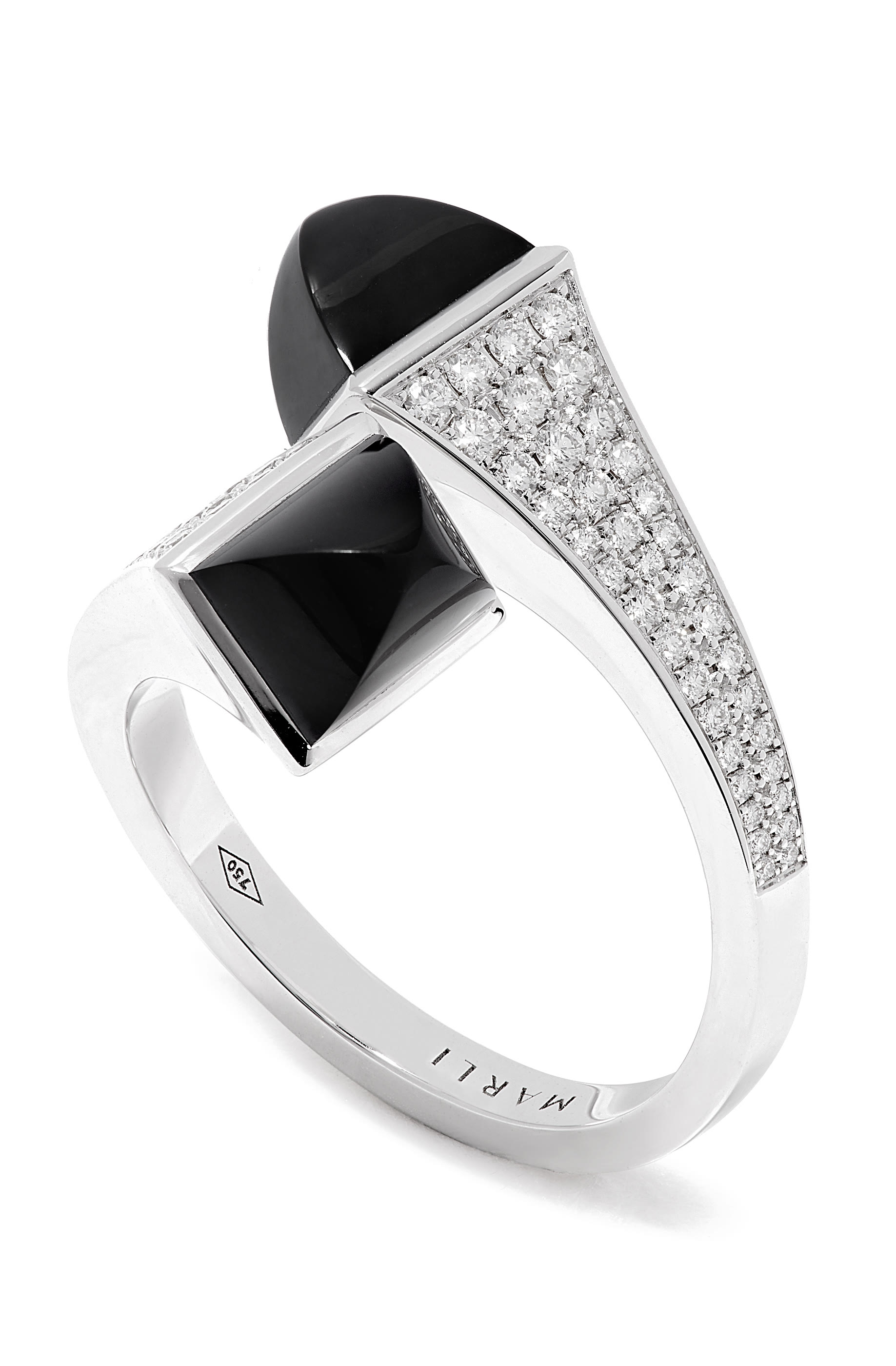 Cleo Onyx Diamond Ring