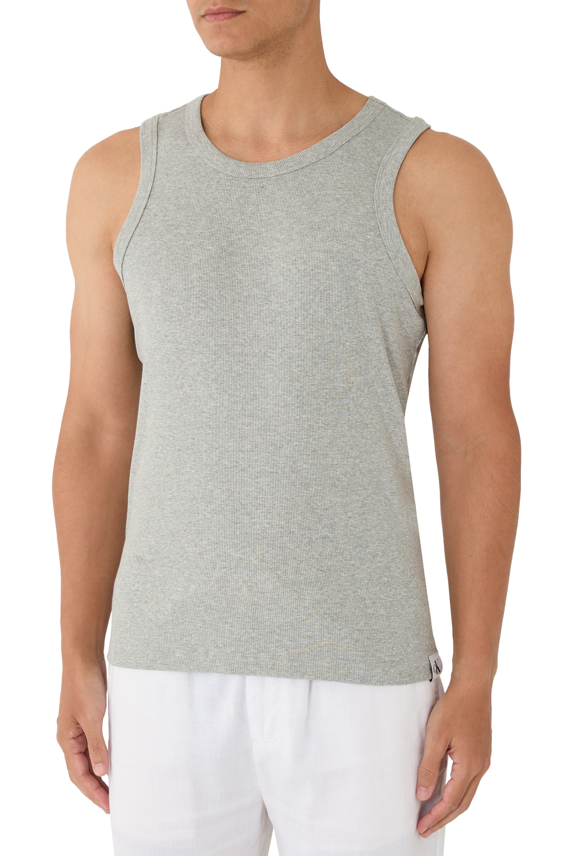 Cotton Stretch Lounge Tank Top
