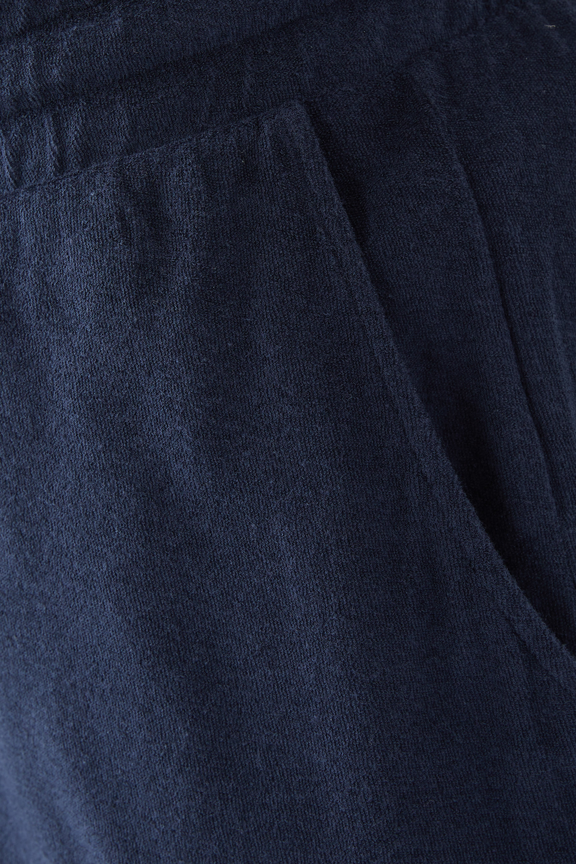 Augusto Terry Cotton Blend Shorts