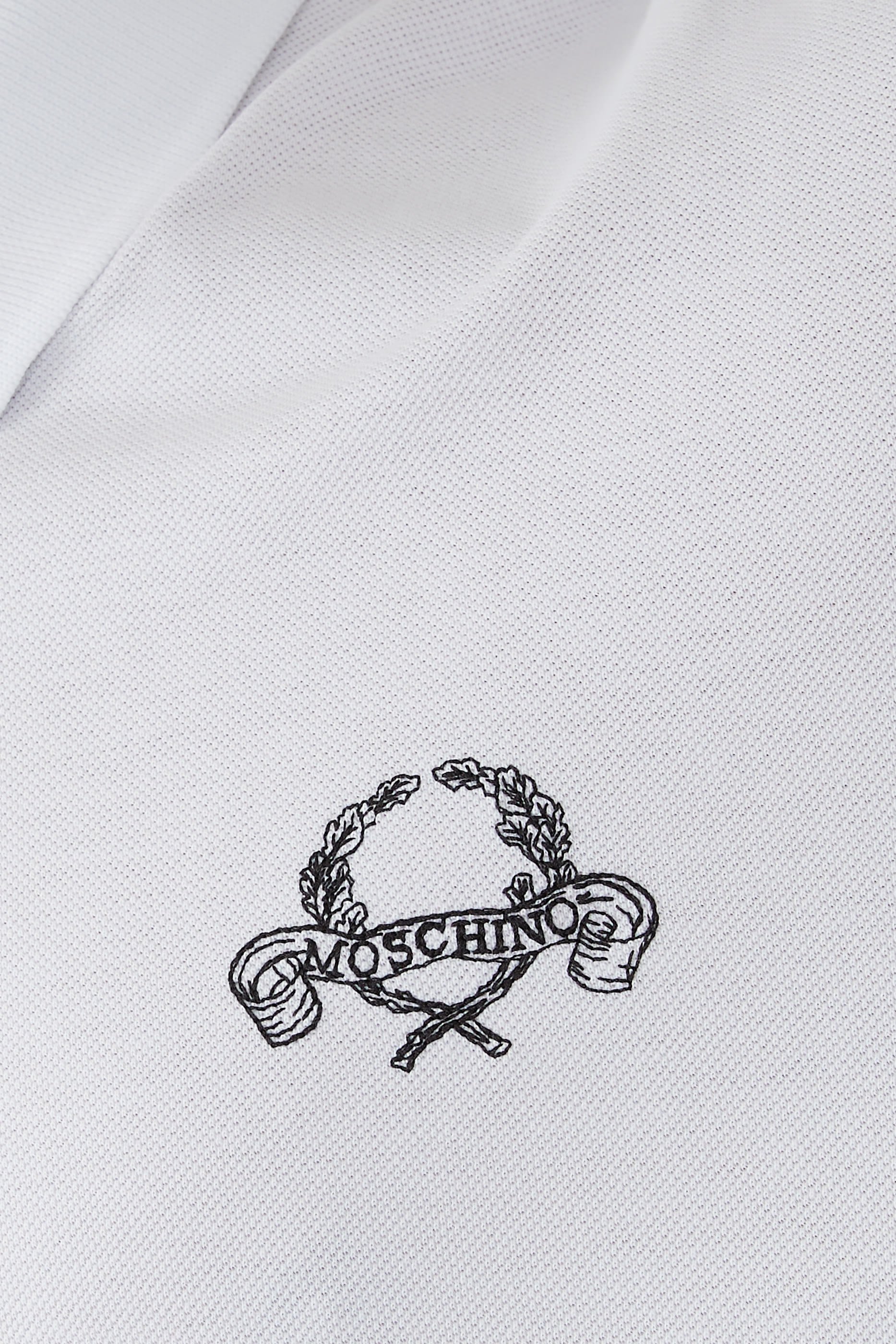 Laurel Crown Logo Polo Shirt