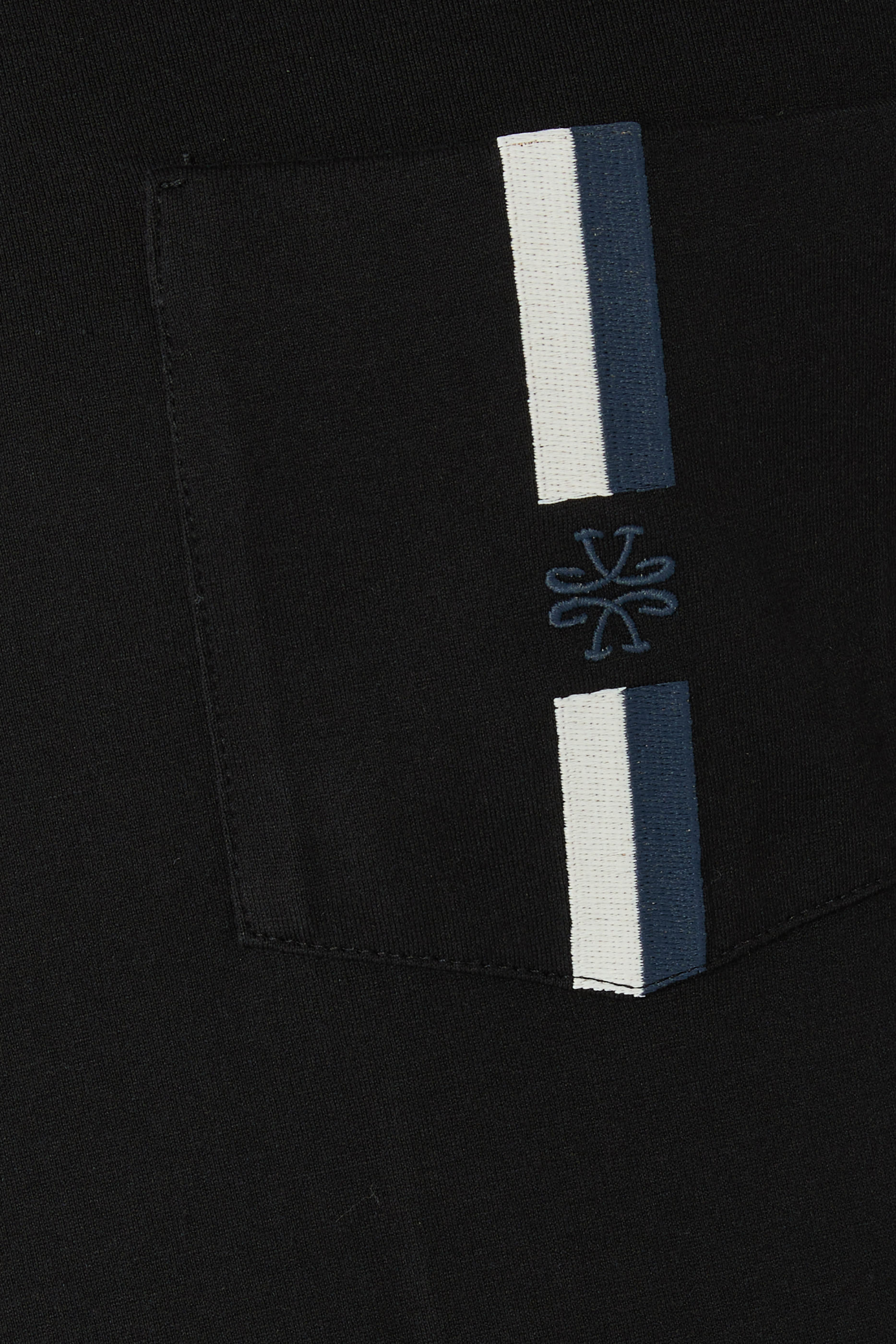 Chest Pocket Cotton Jersey Crewneck T-Shirt