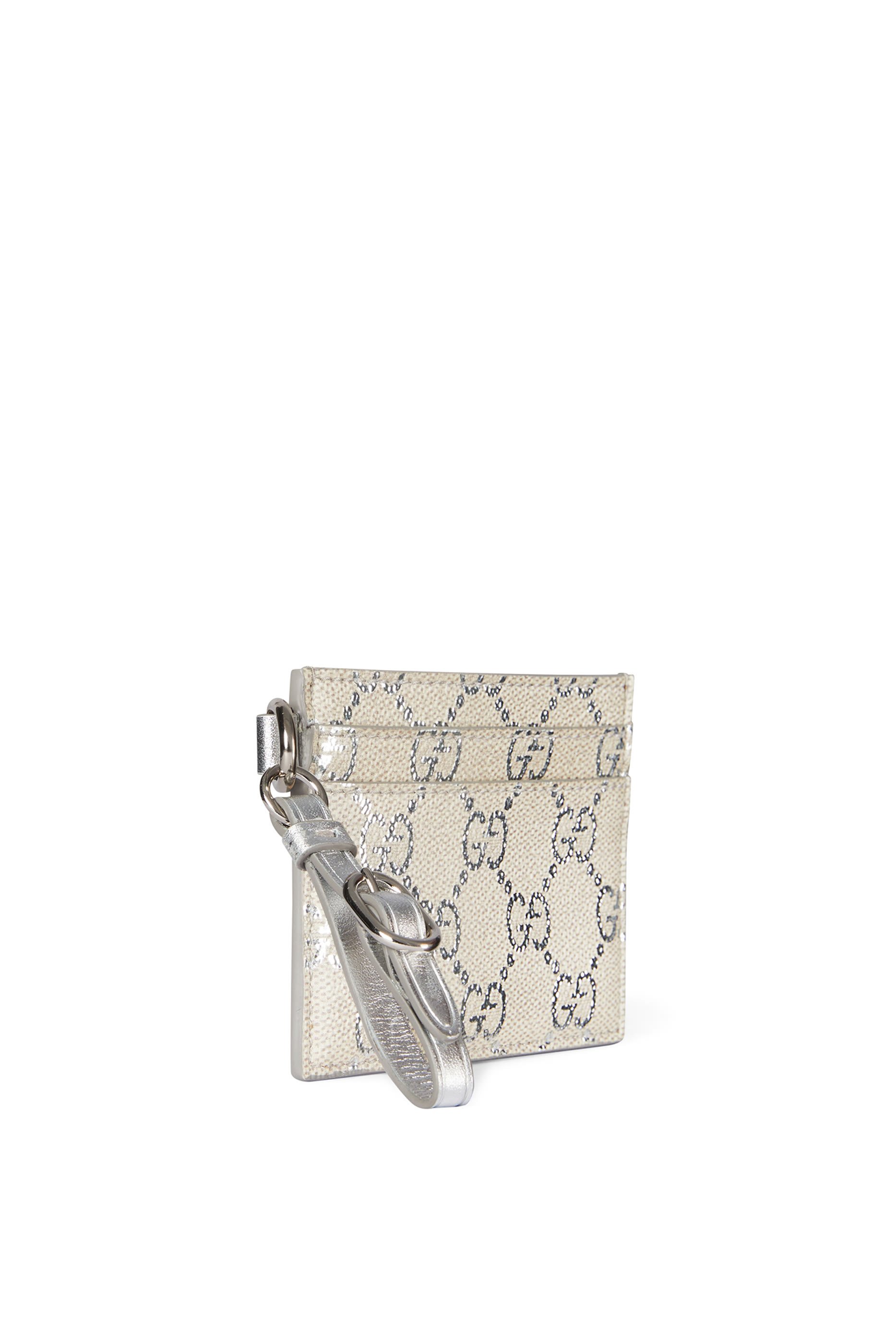  GG Emblem Card Case with Strap 