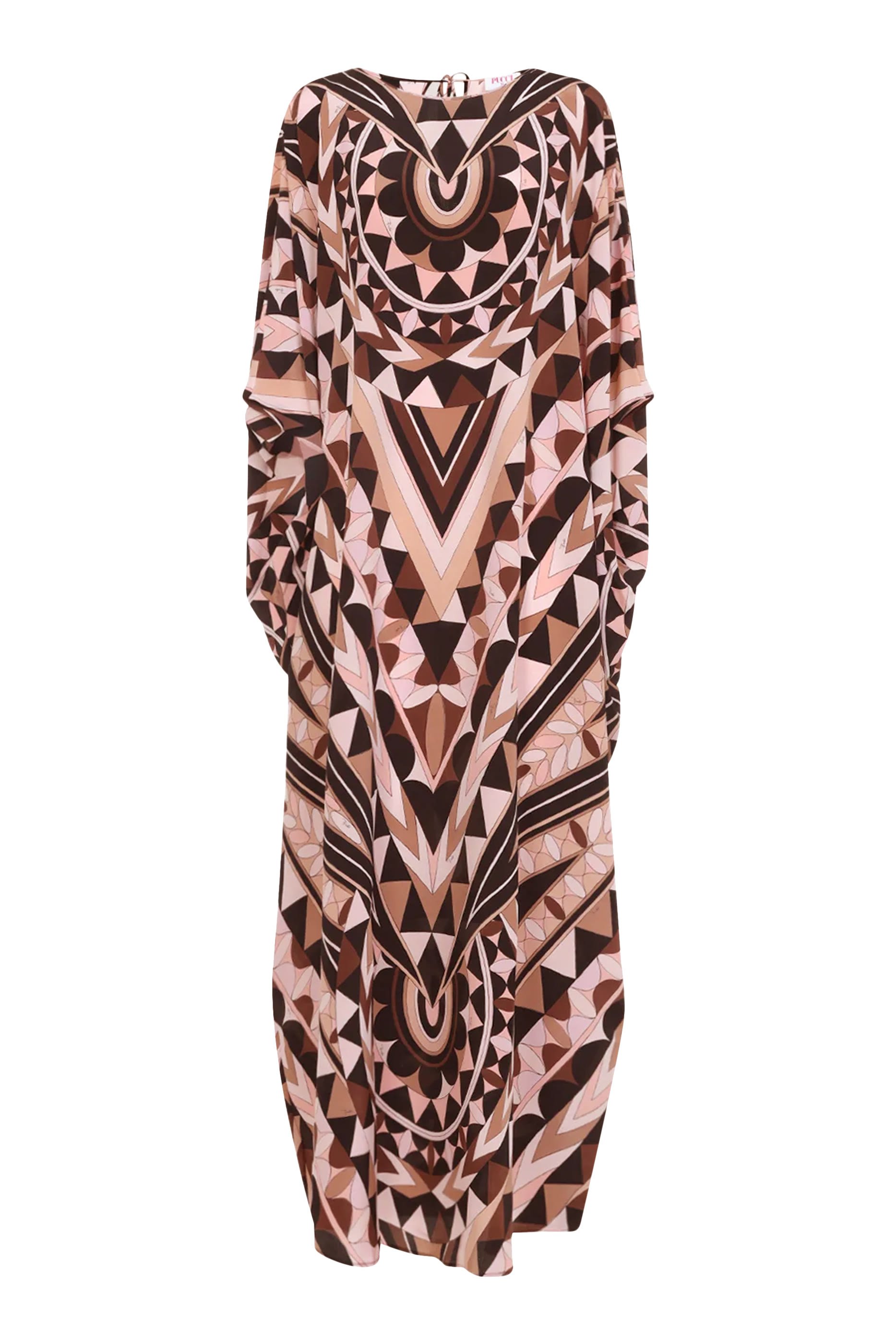 Manuba Print Silk Kaftan