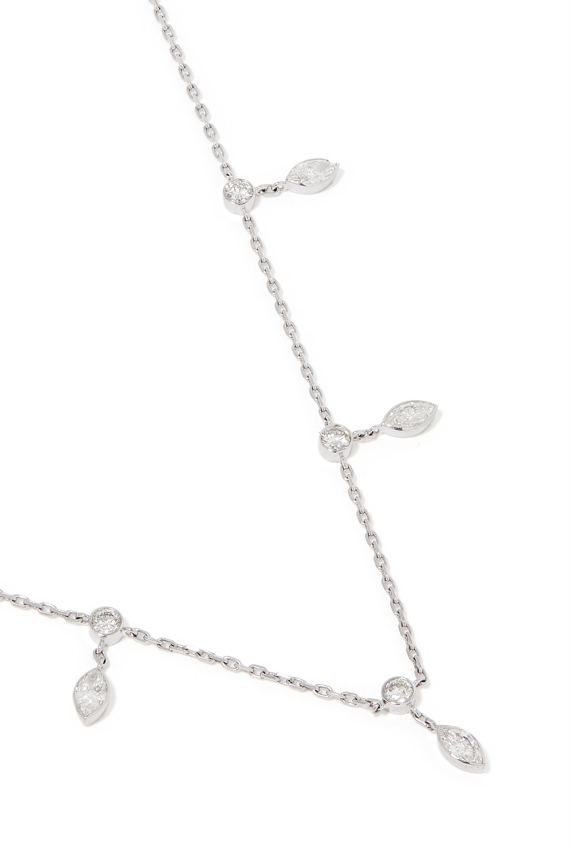Sparkle Choker, 18k White Gold & Diamonds