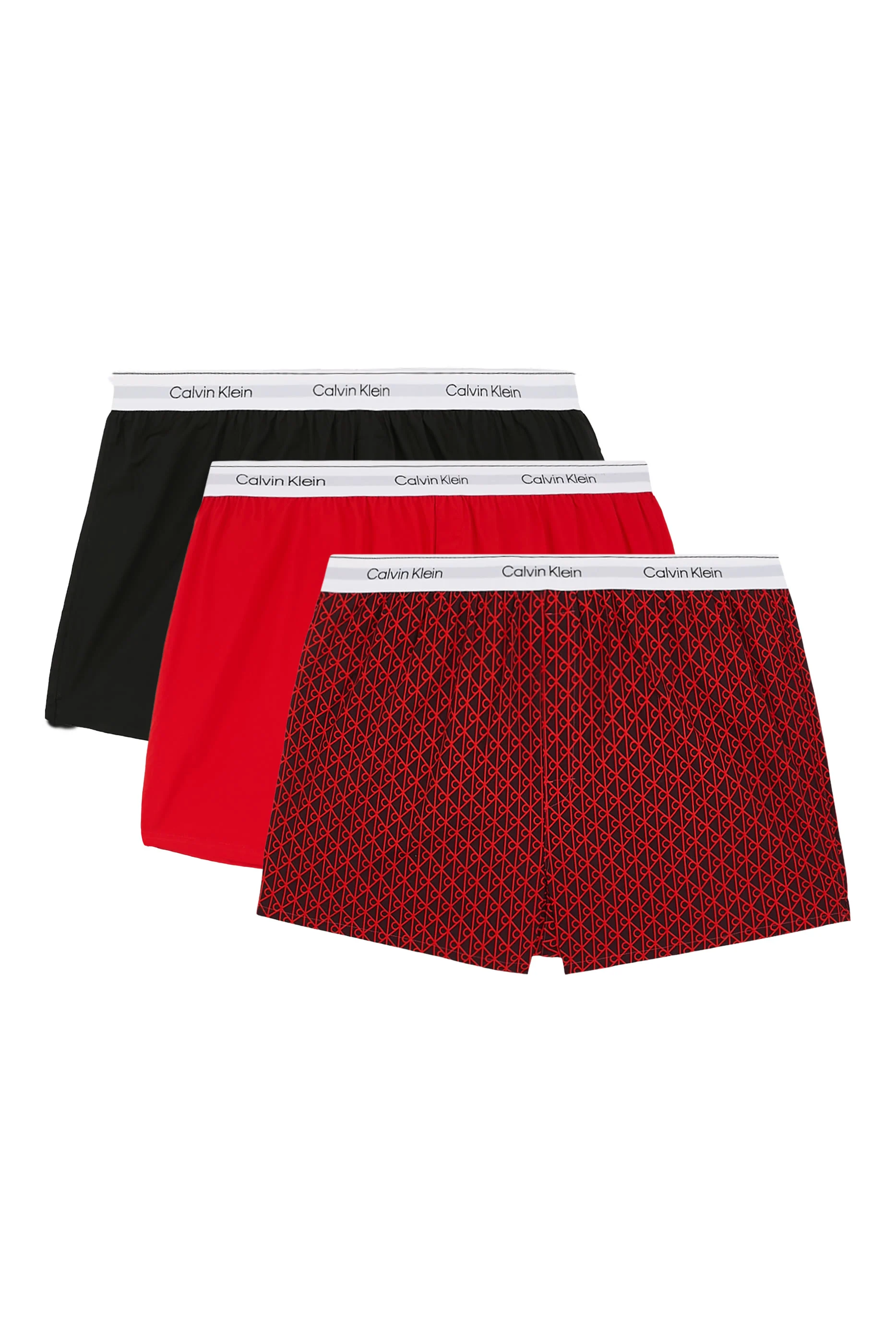Icon Cotton Stretch Slim Boxers, Set of 3 
