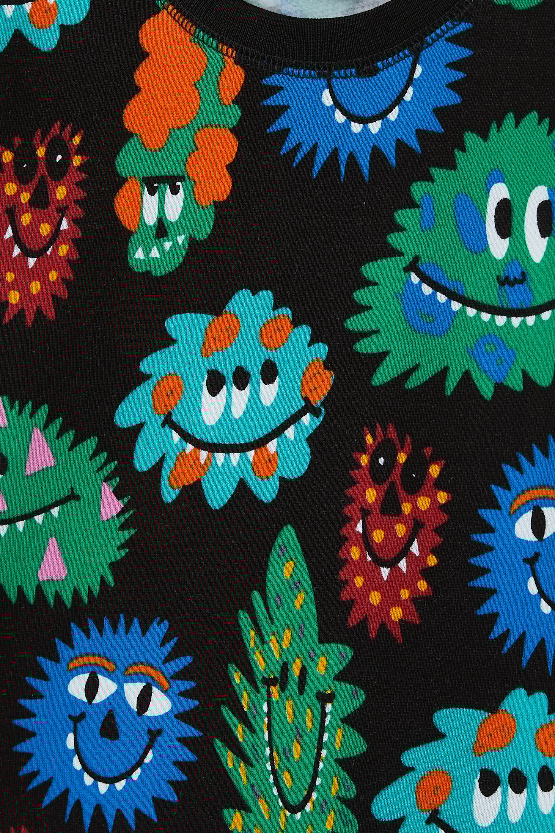 Kids Cotton Monster Jersey Sweatshirt