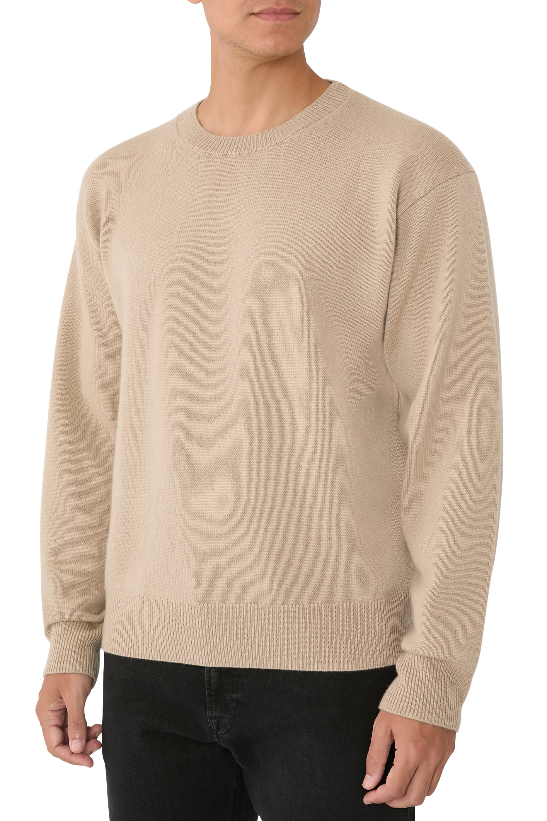 Lightweight Cashmere Crewneck Sweatshirt