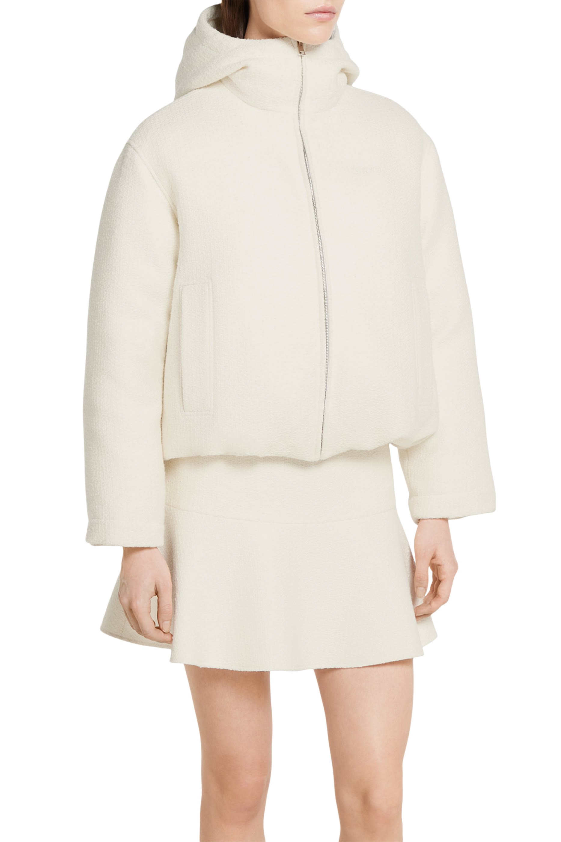 Logo Wool Bouclé Jacket