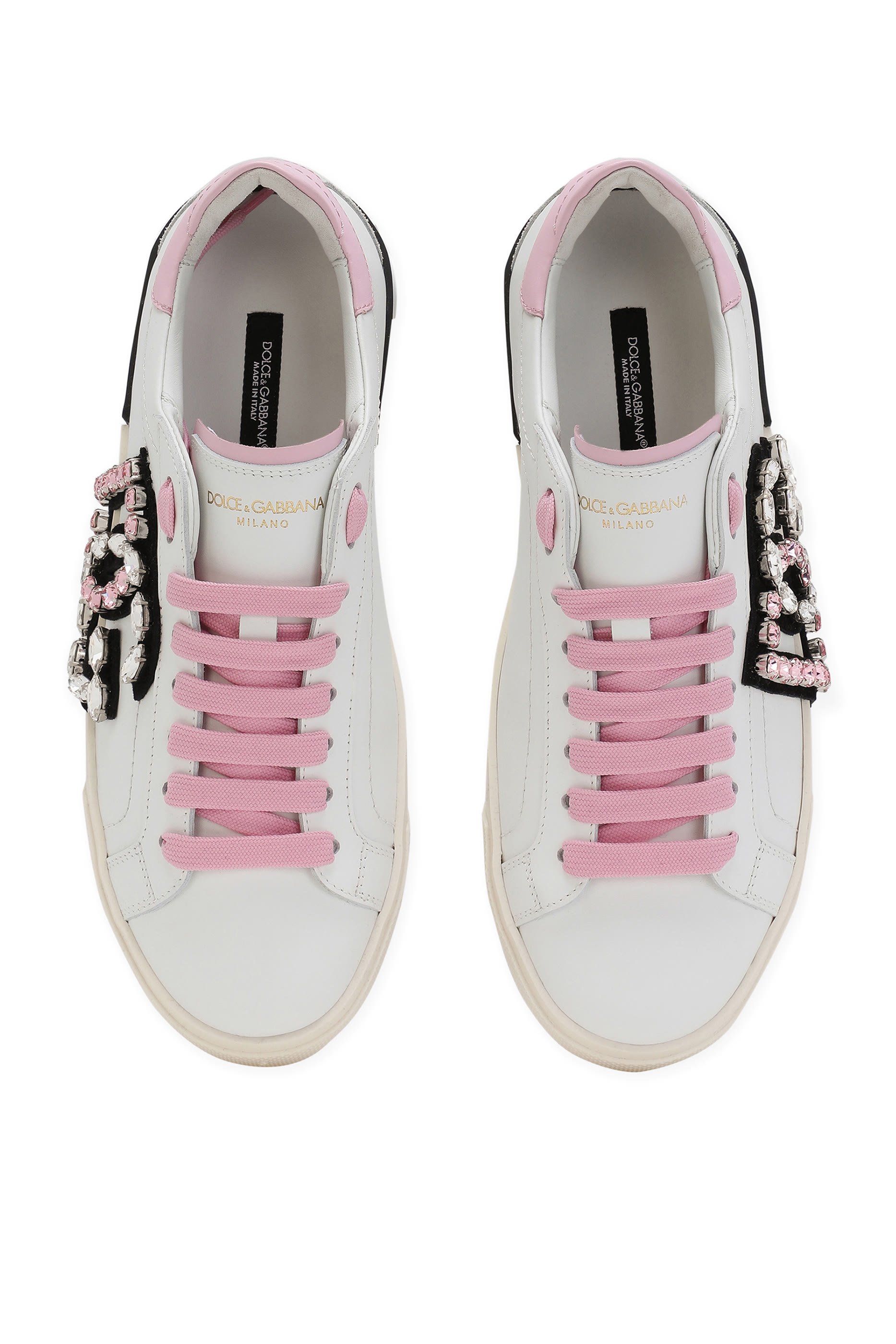Portofino Vintage Calfskin Sneakers