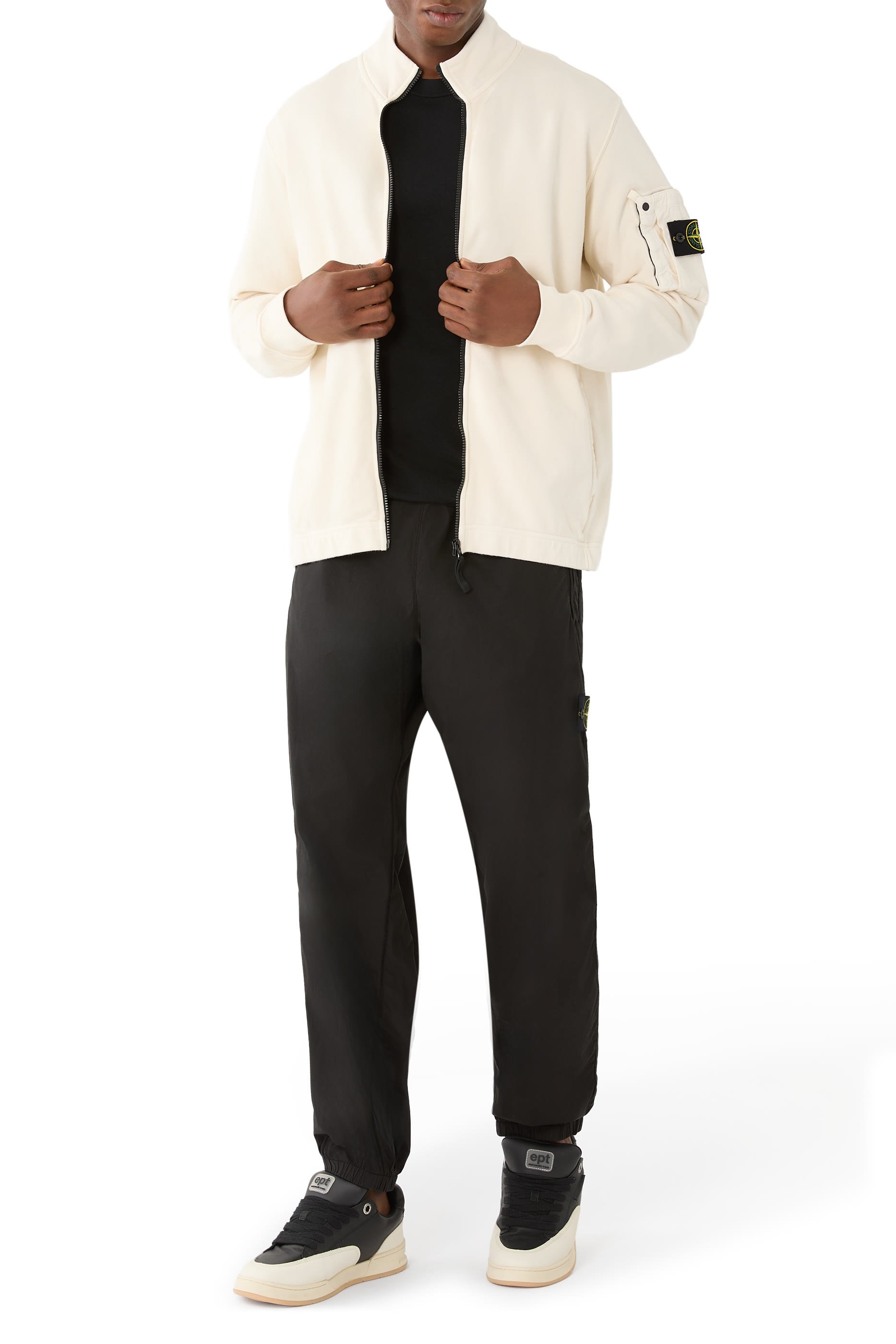  Cotton Fleece Track Jacket 